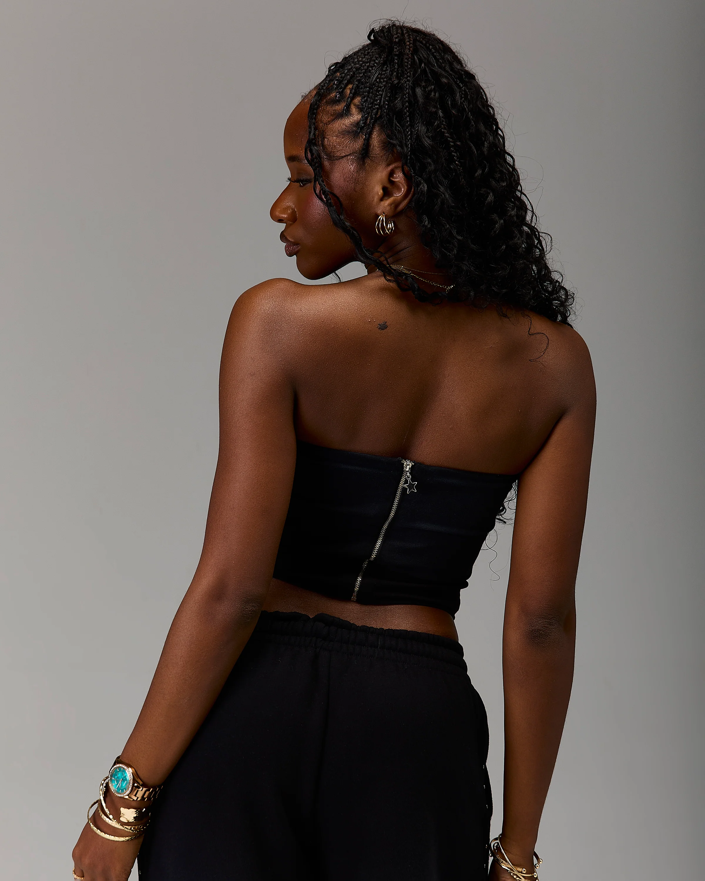 The Winner's Circle Aspen Gothic Bandeau - Black - Image 6