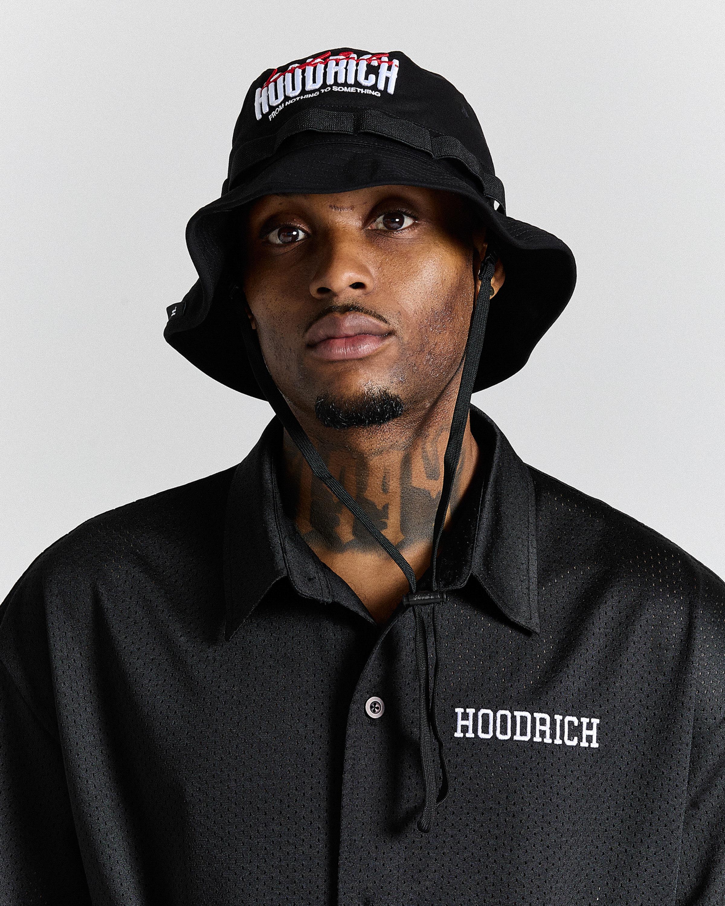 Boost Bucket Hat - Black/White/Red - Image 10