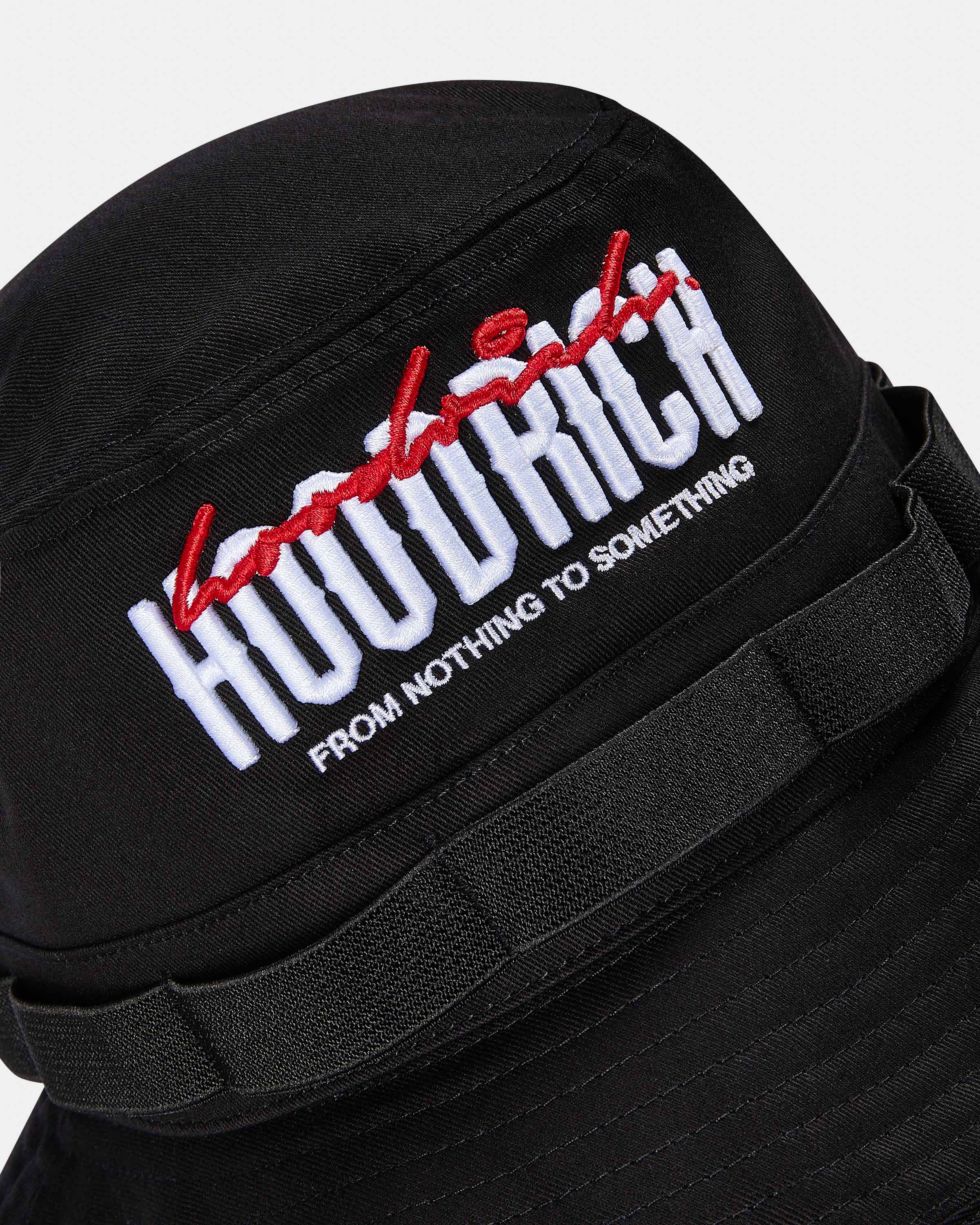 Boost Bucket Hat - Black/White/Red - Image 6