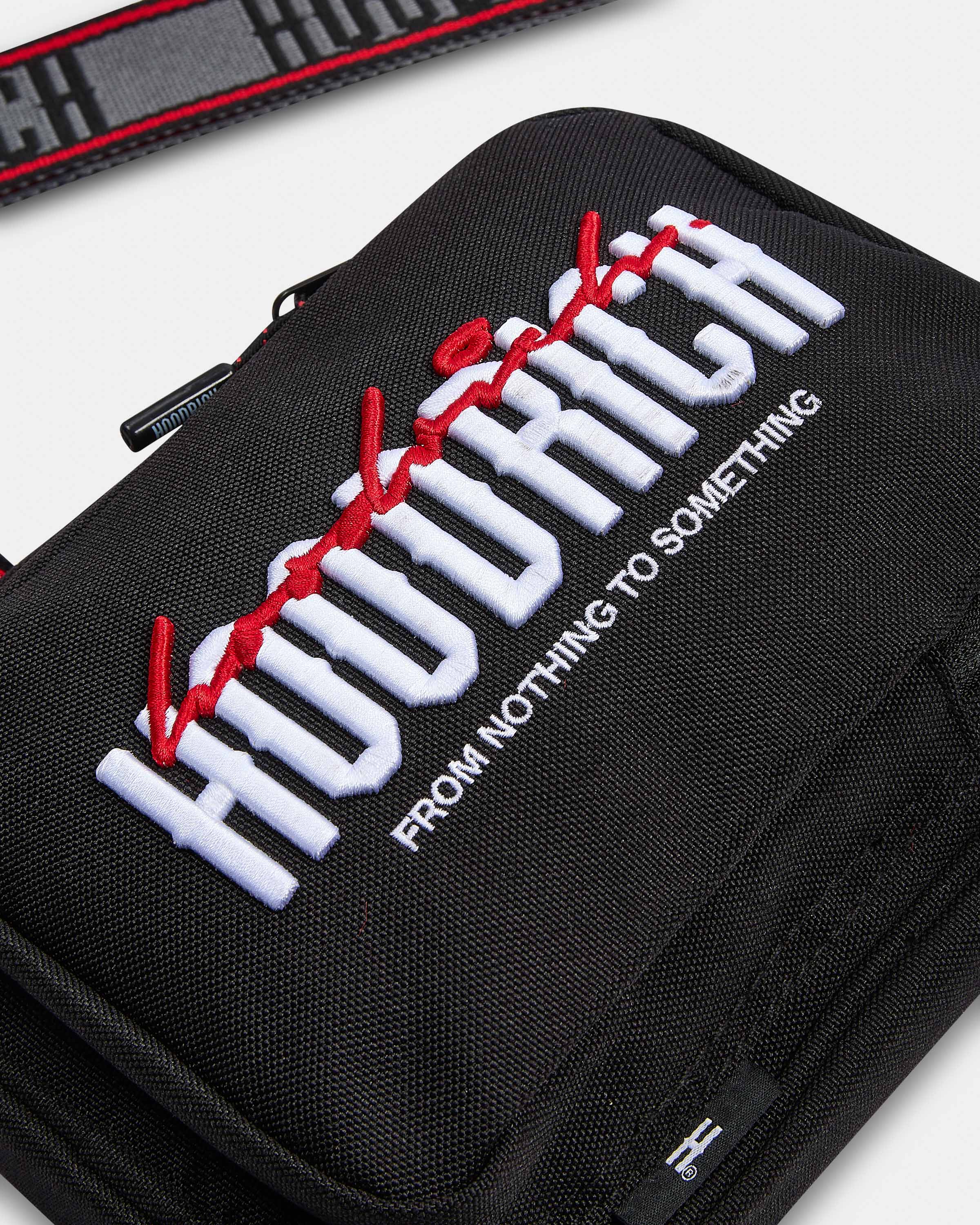 Boost Oversized Clip Mini Bag - Black/White/Red - Image 6
