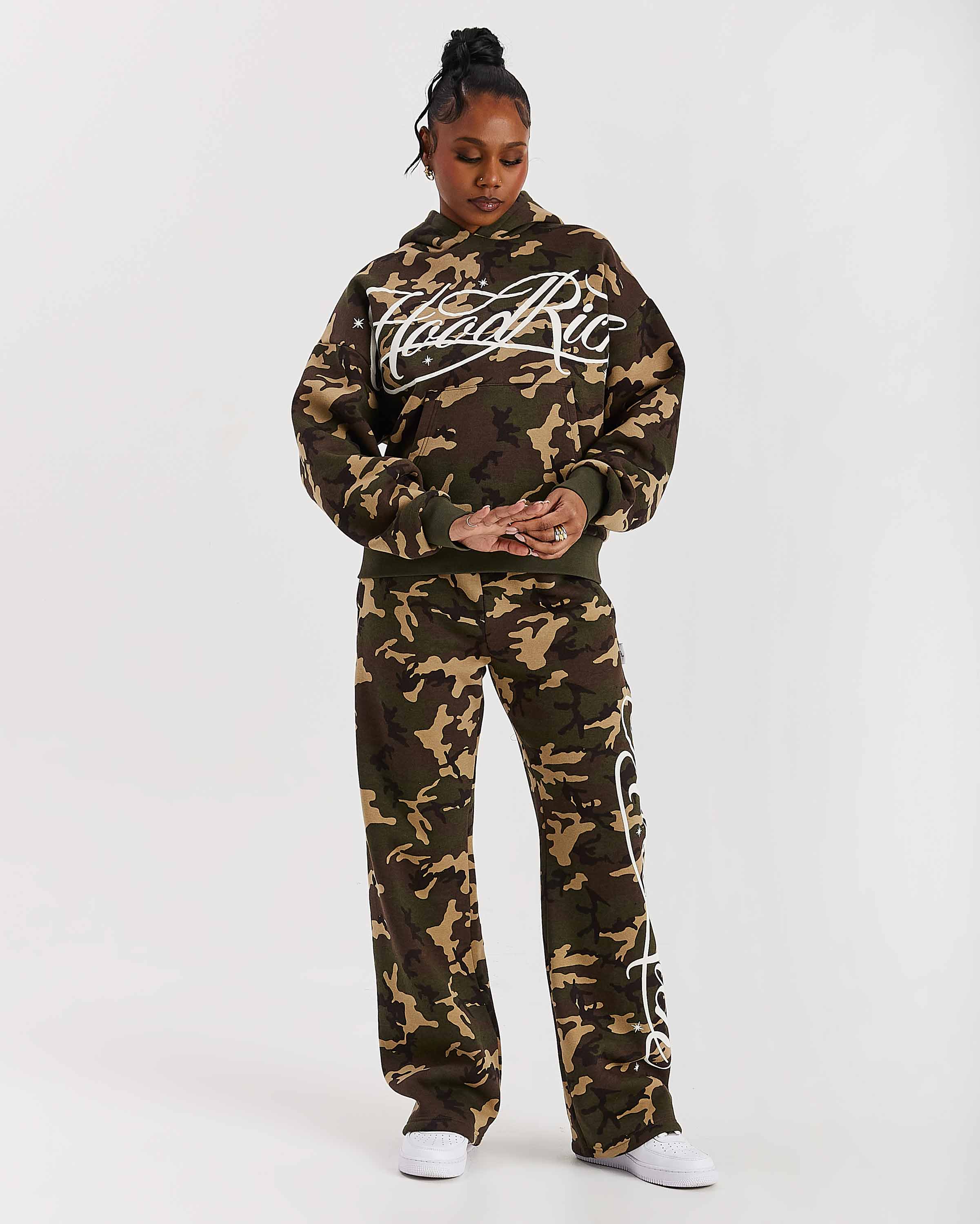 Solace Mid Length Hoodie - Camo - Image 5