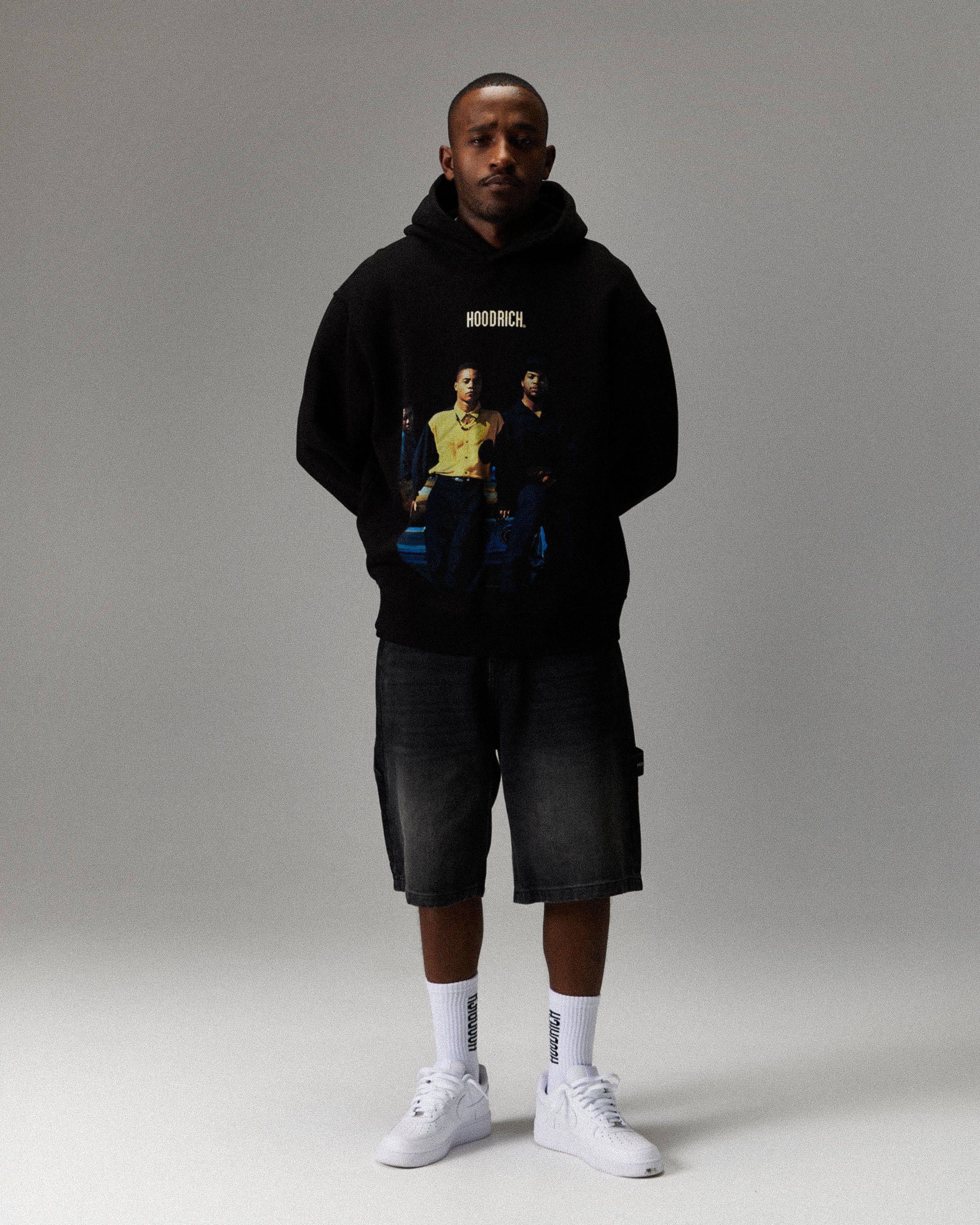 Chace Boyz N The Hood Hoodie - Black/Yellow - Image 3