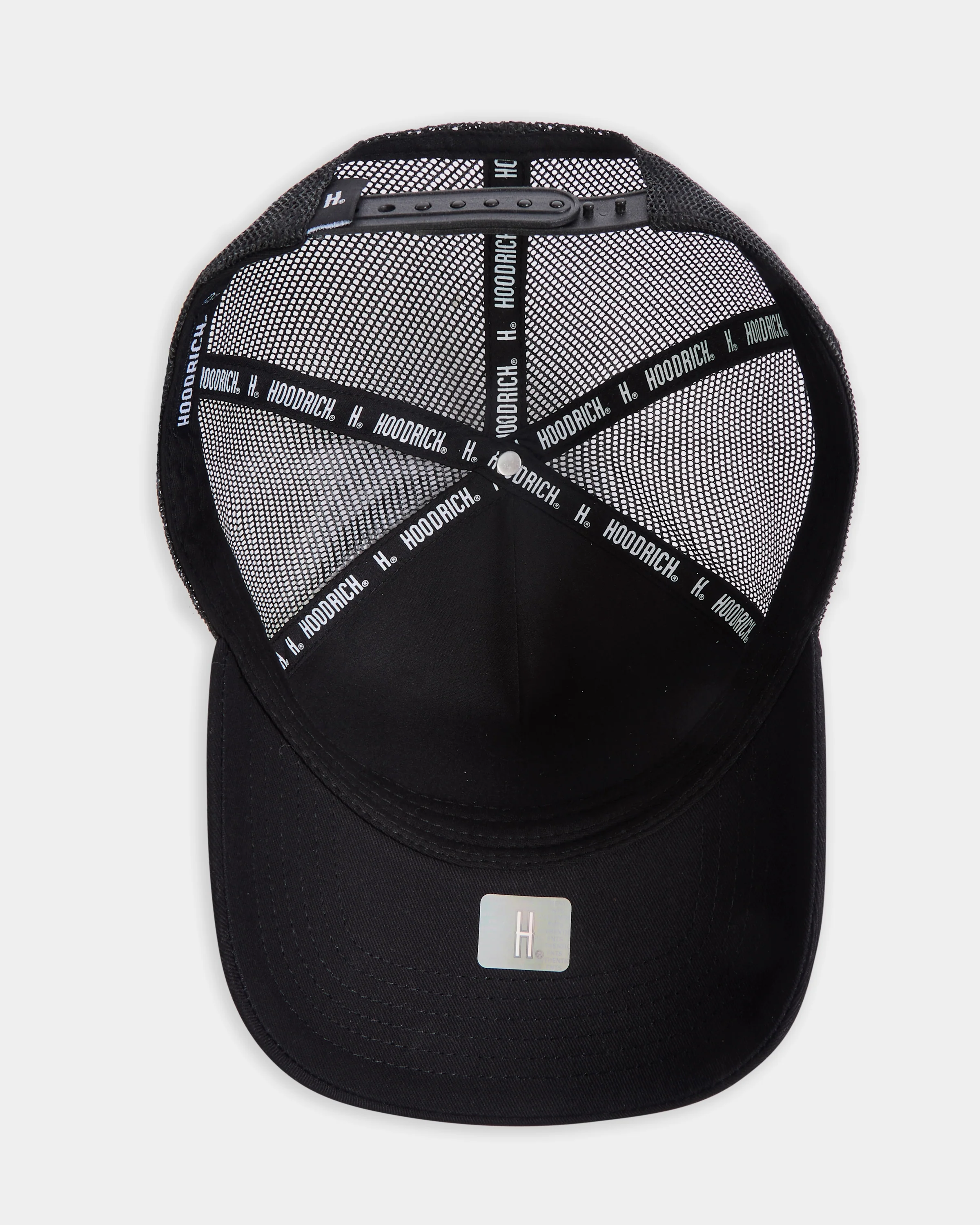Chromatic 5 Panel Trucker Cap - Black - Image 5