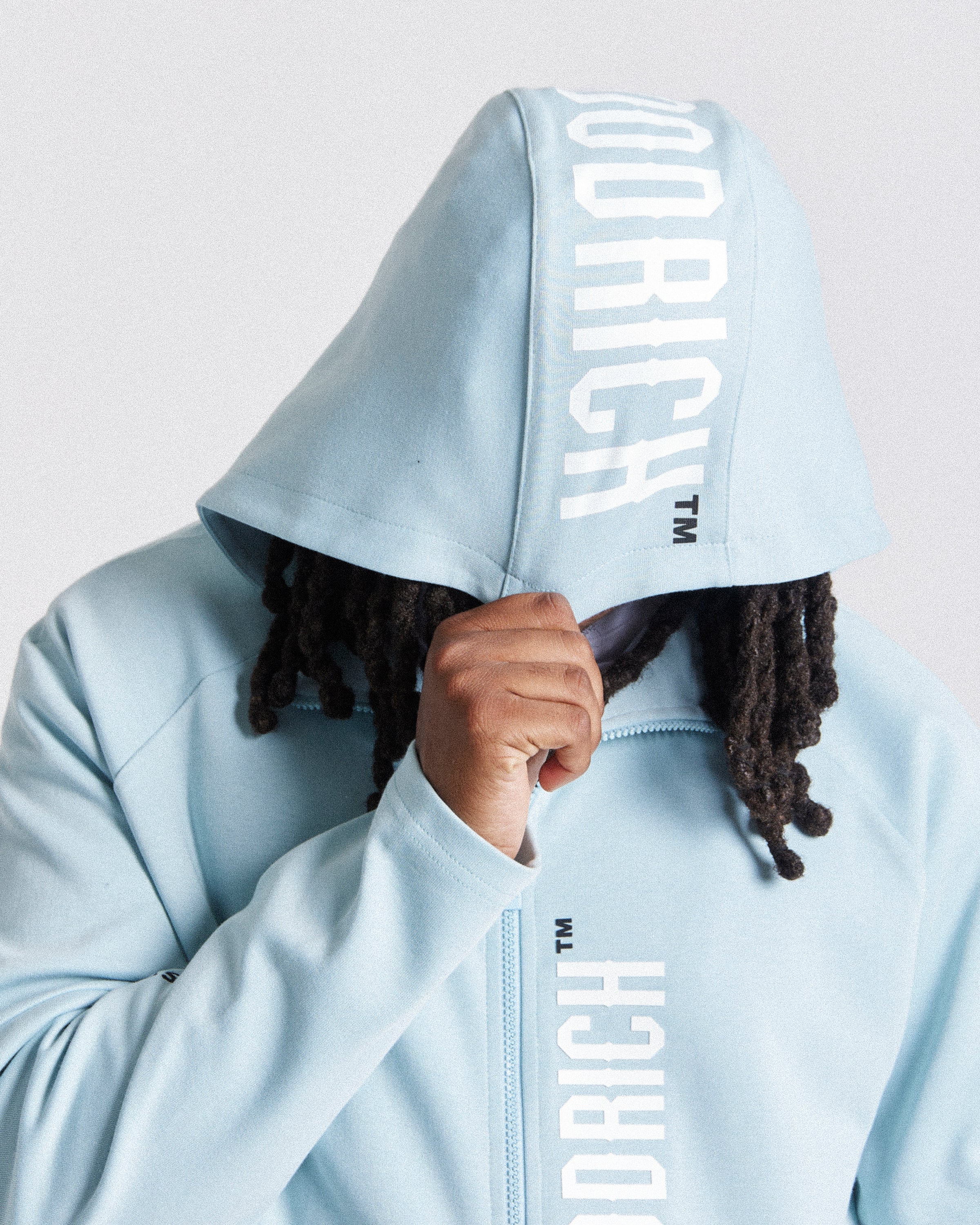 Circuit Zip Hoodie - Blue/White/Black - Image 2