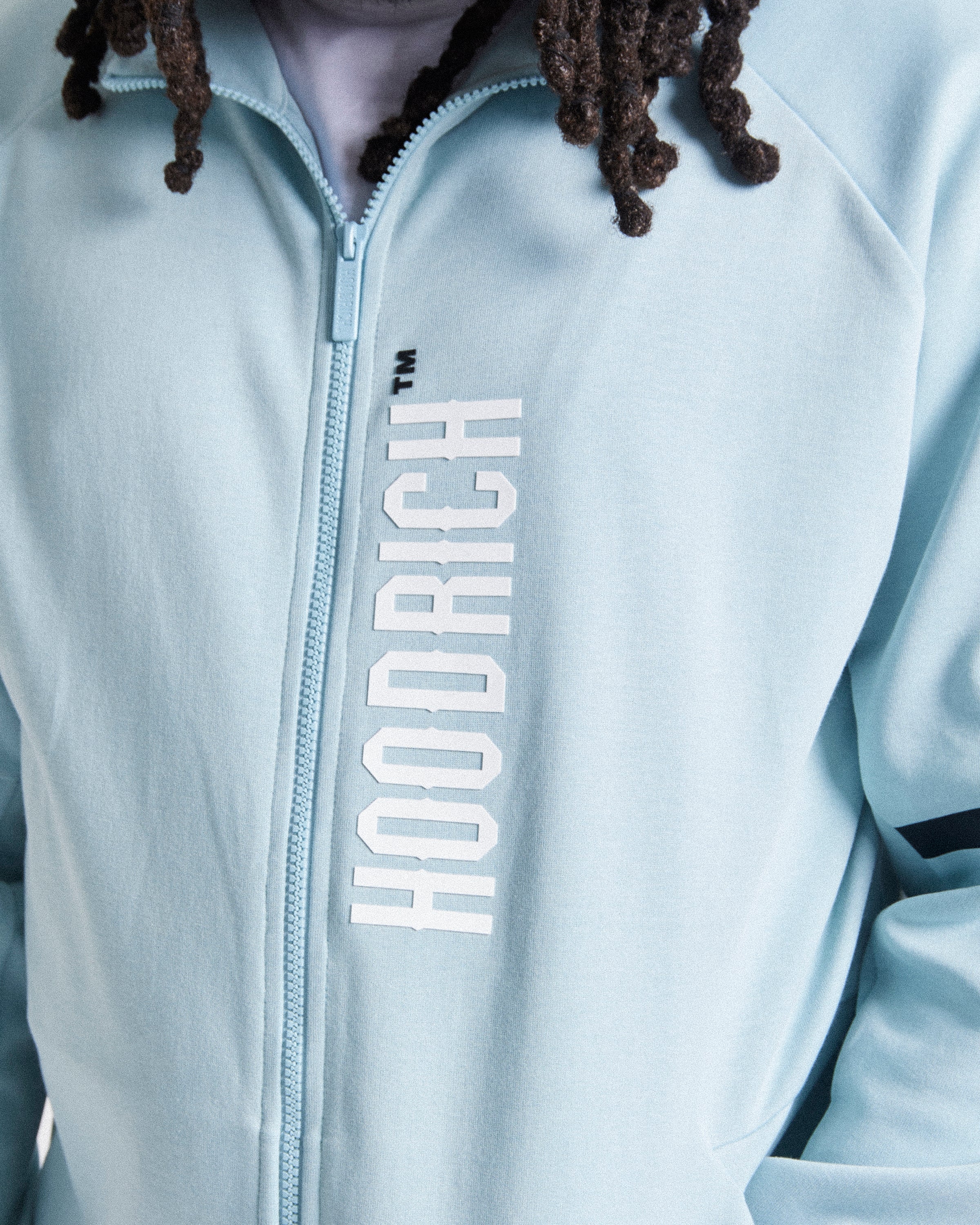 Circuit Zip Hoodie - Blue/White/Black - Image 3