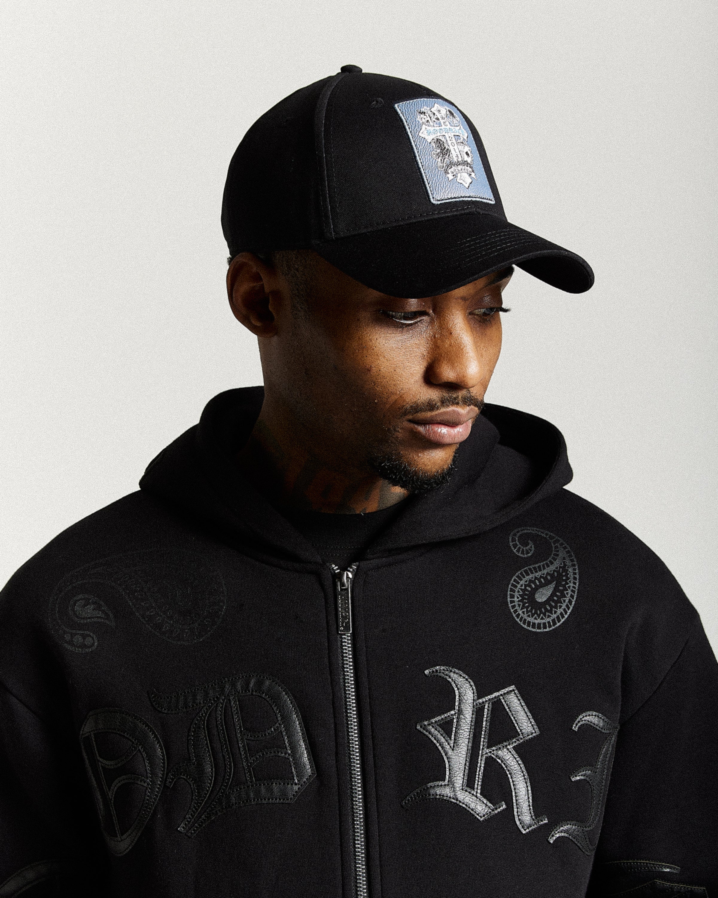 Cross Cap - Black/Blue - Image 4