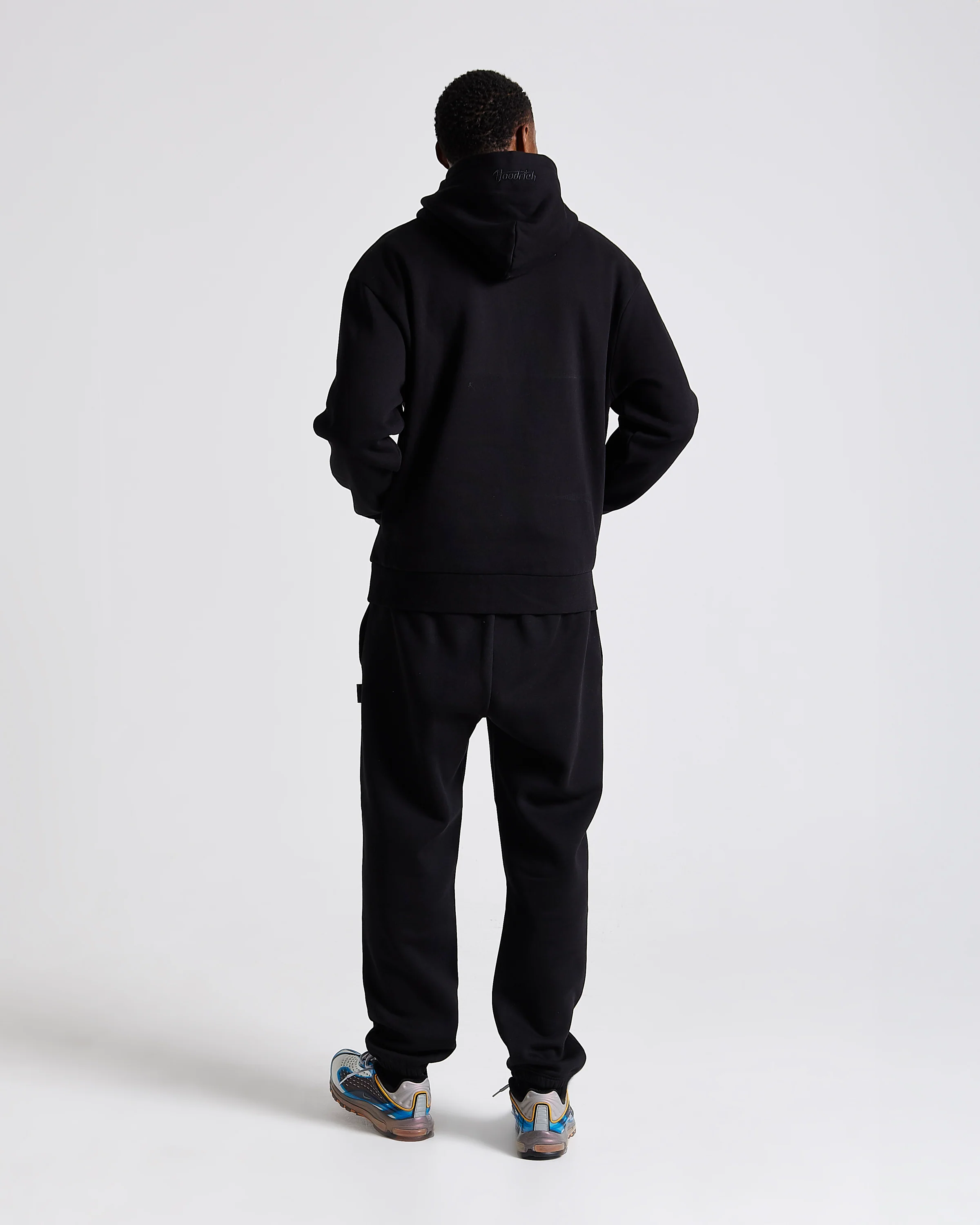Curve Oversized Joggers - Black/Blue - Image 8