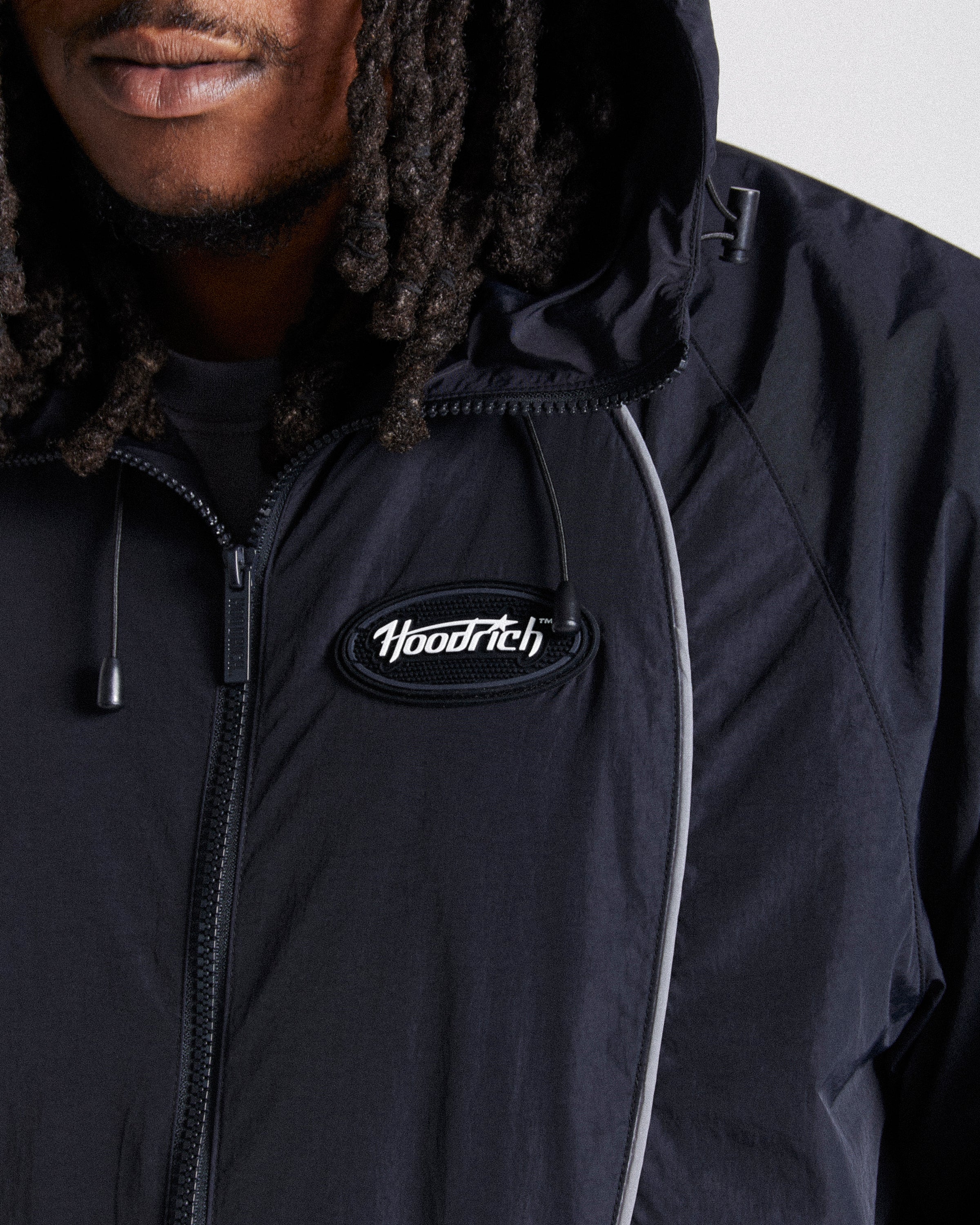 Cypher Woven Jacket - Black/Reflective - Image 3