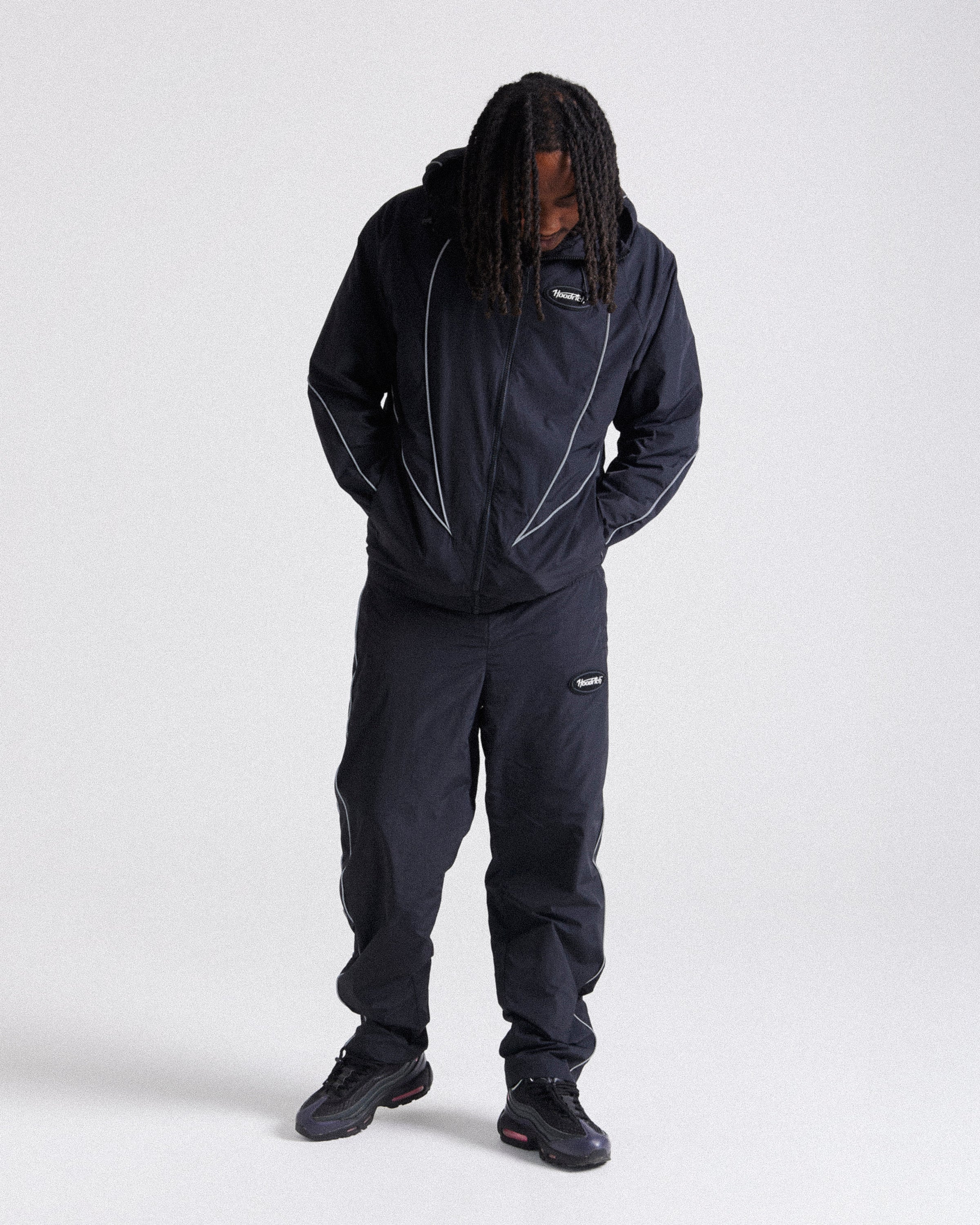 Cypher Woven Jacket - Black/Reflective - Image 5