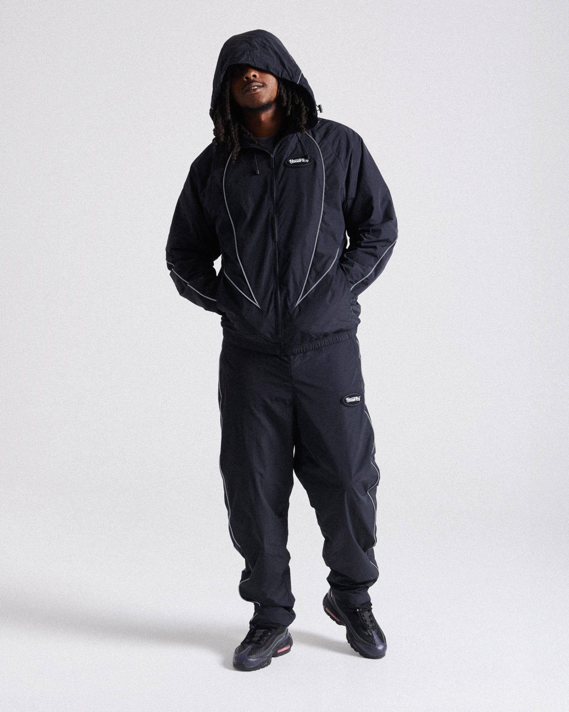 Cypher Woven Jacket - Black/Reflective - Image 6