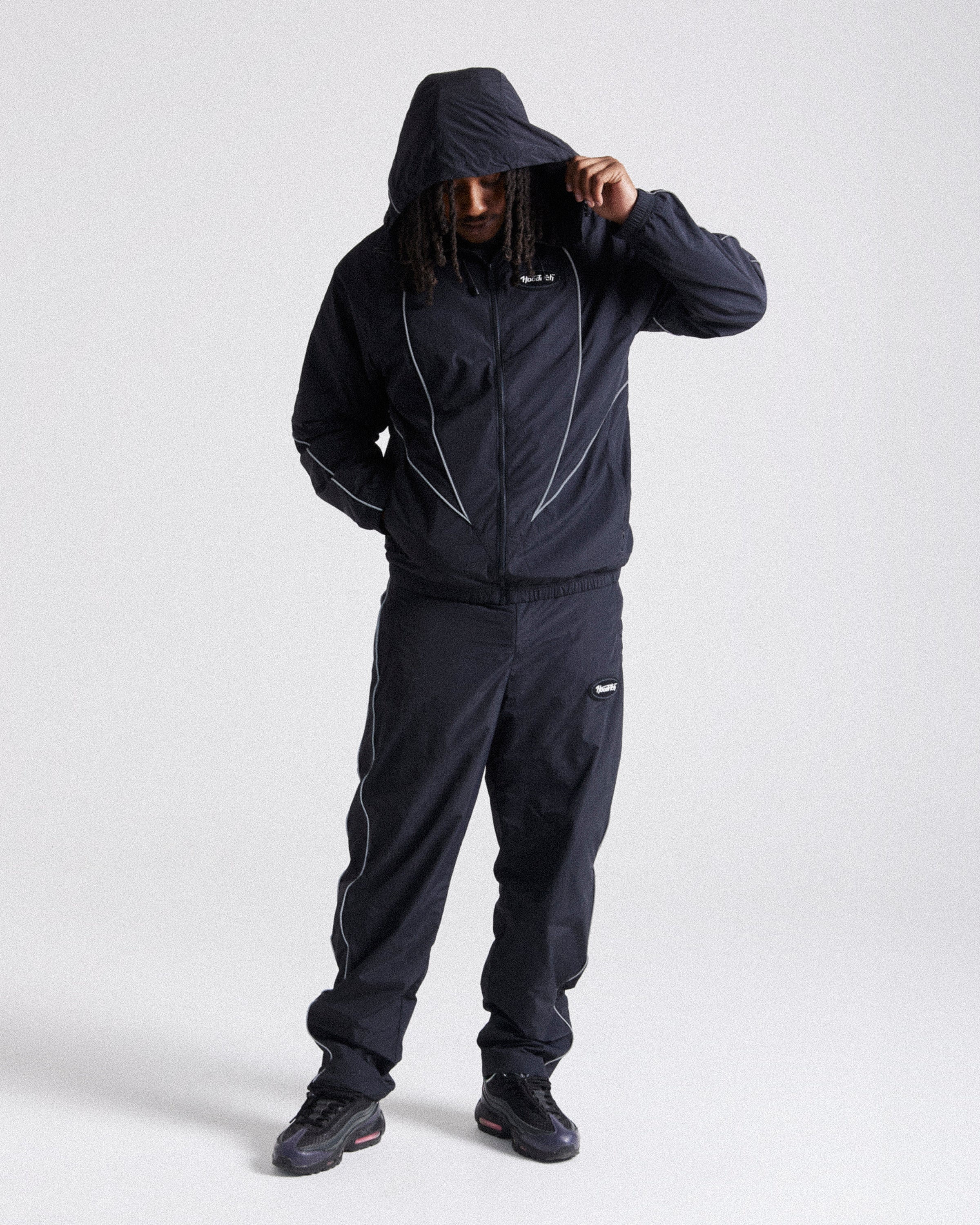 Cypher Woven Jacket - Black/Reflective - Image 7
