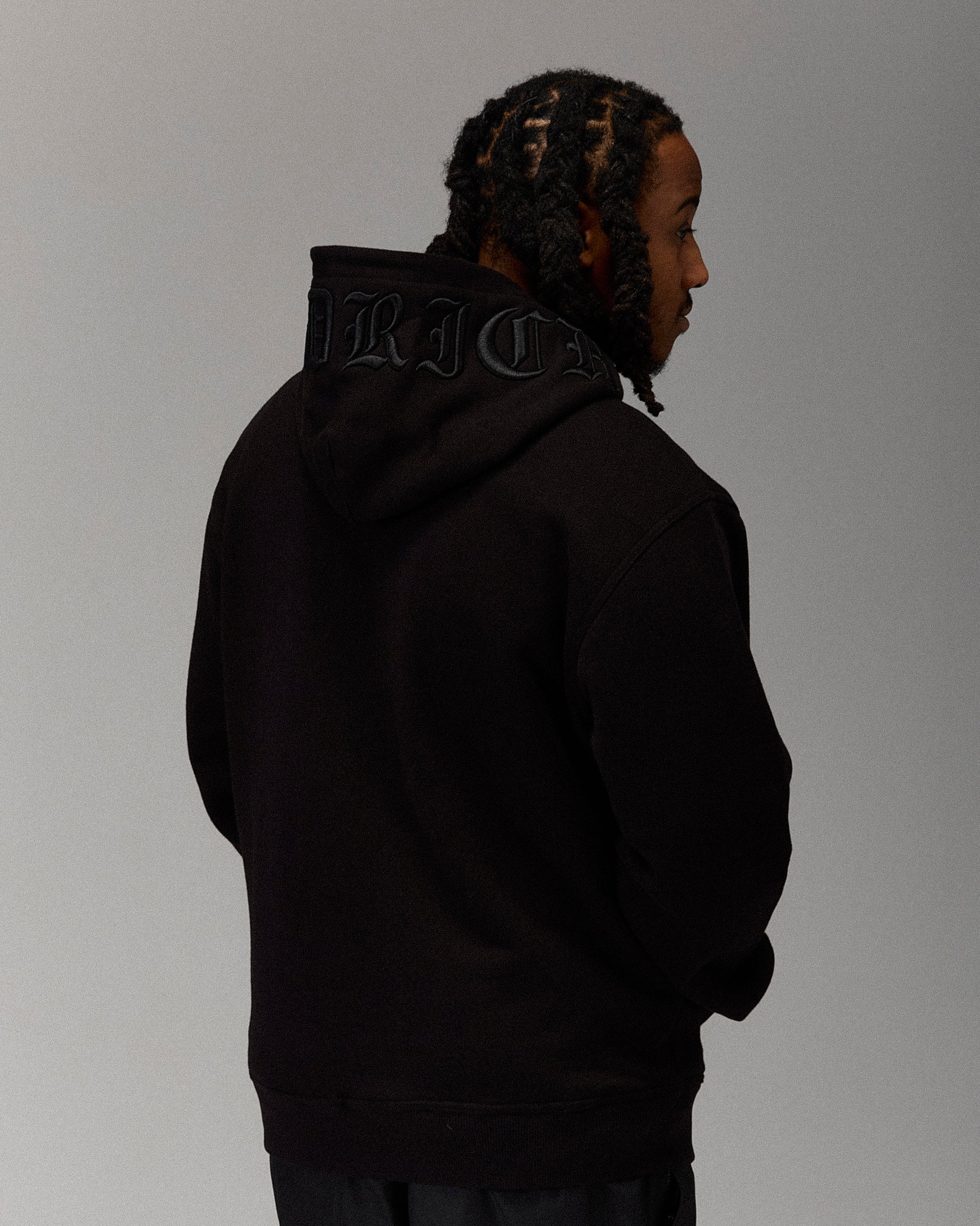 The Winner's Circle Embroidered Hoodie - Black - Image 3