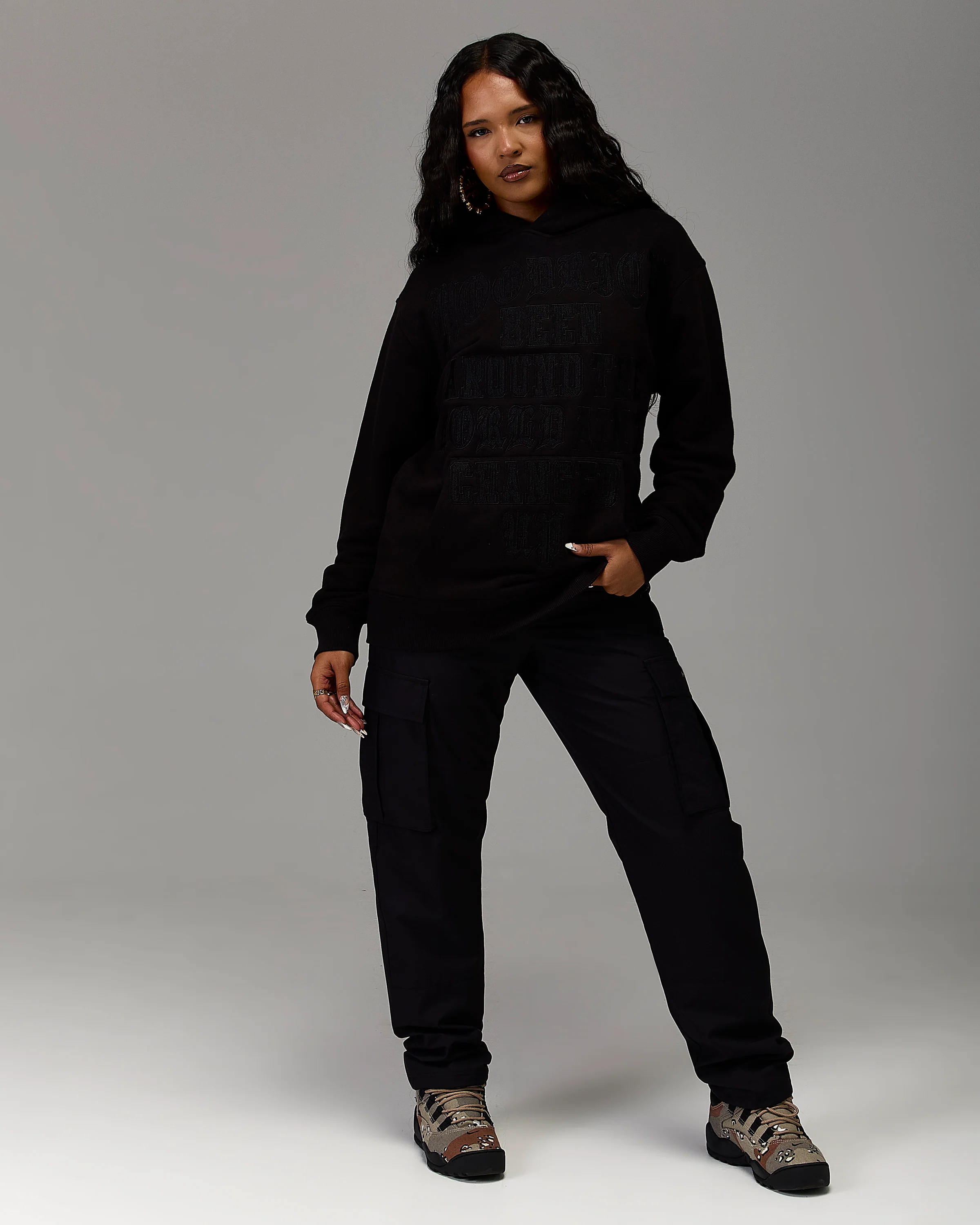The Winner's Circle Embroidered Hoodie - Black - Image 8