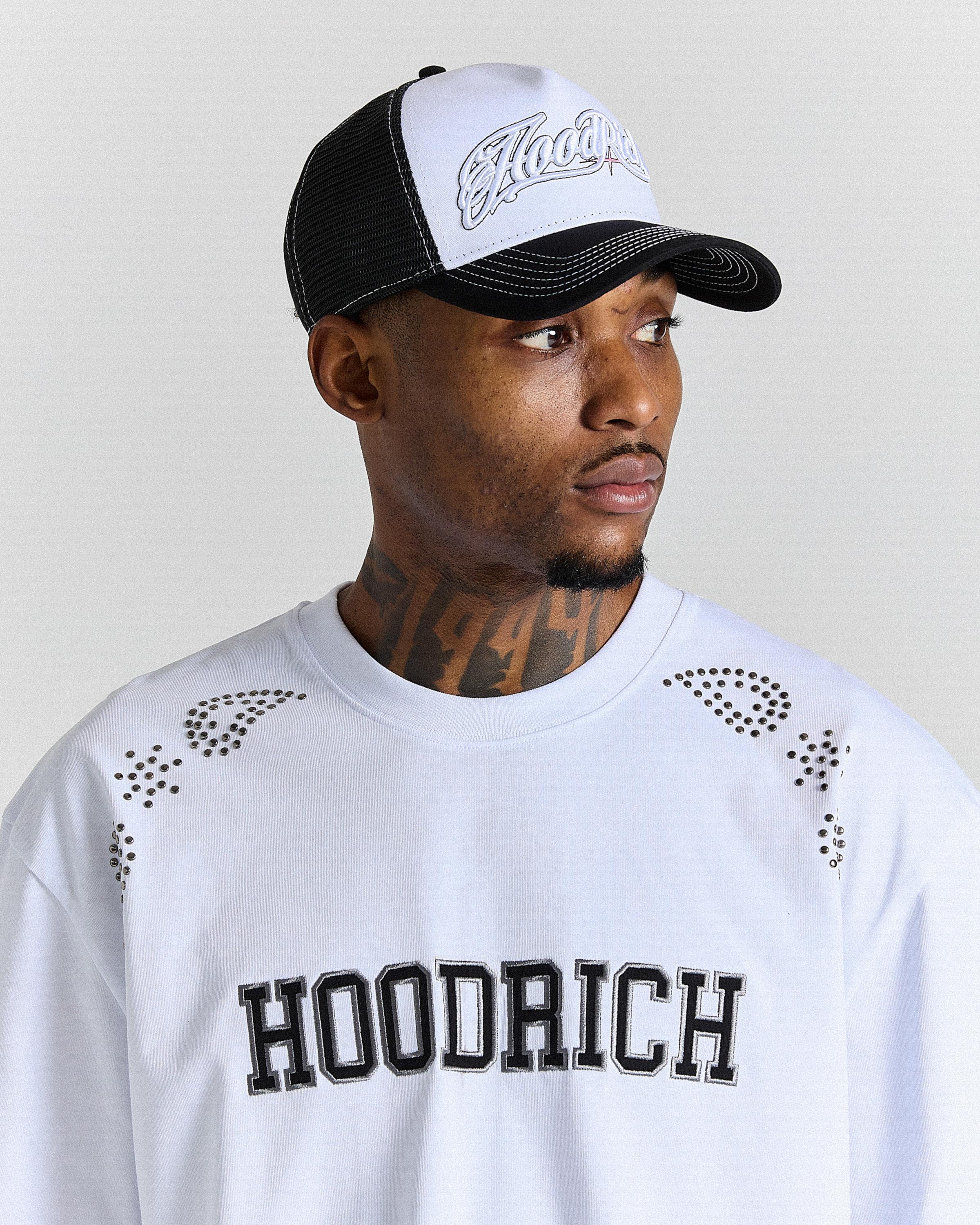Fadez Trucker Cap - White/Black - Image 5