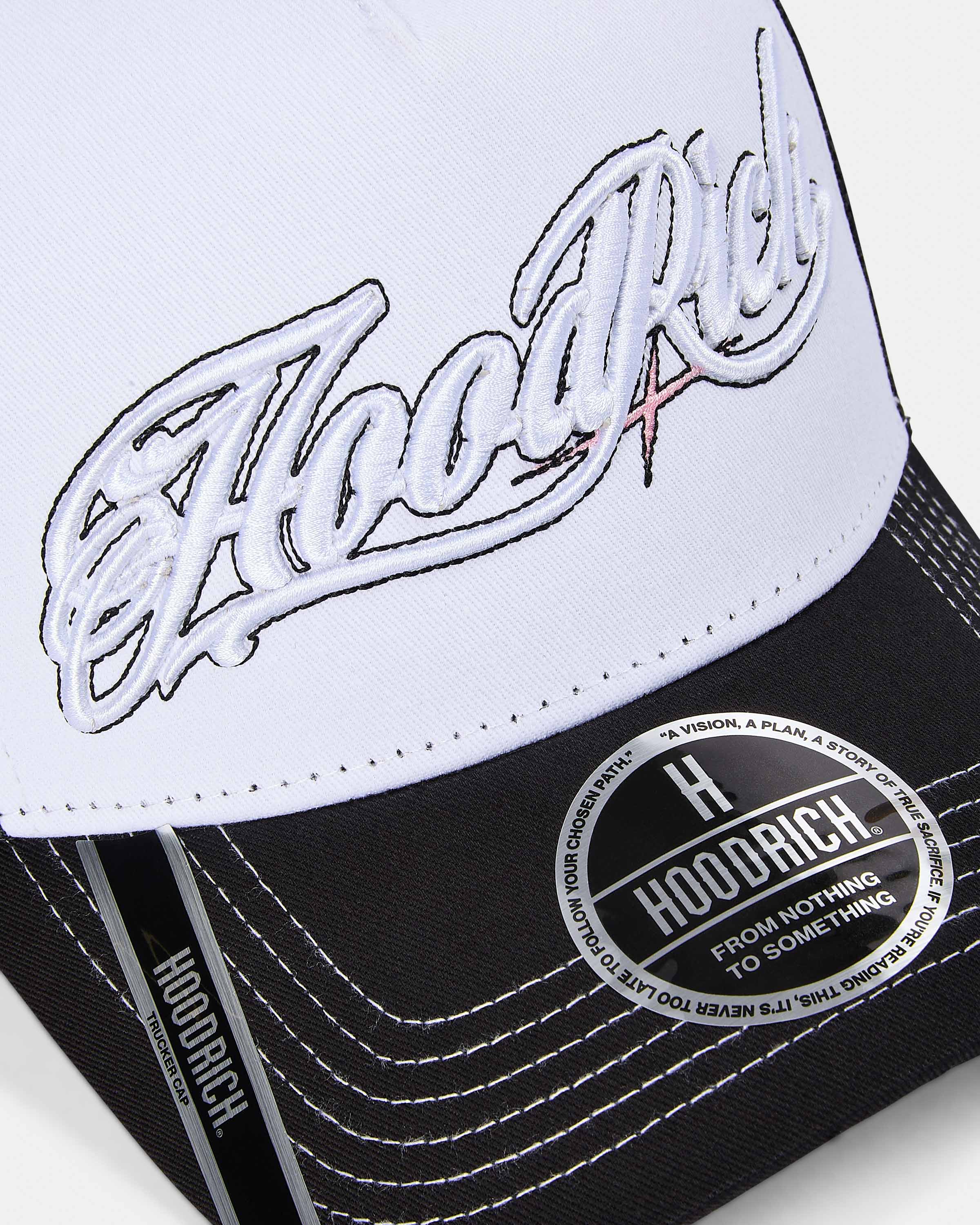 Fadez Trucker Cap - White/Black - Image 7