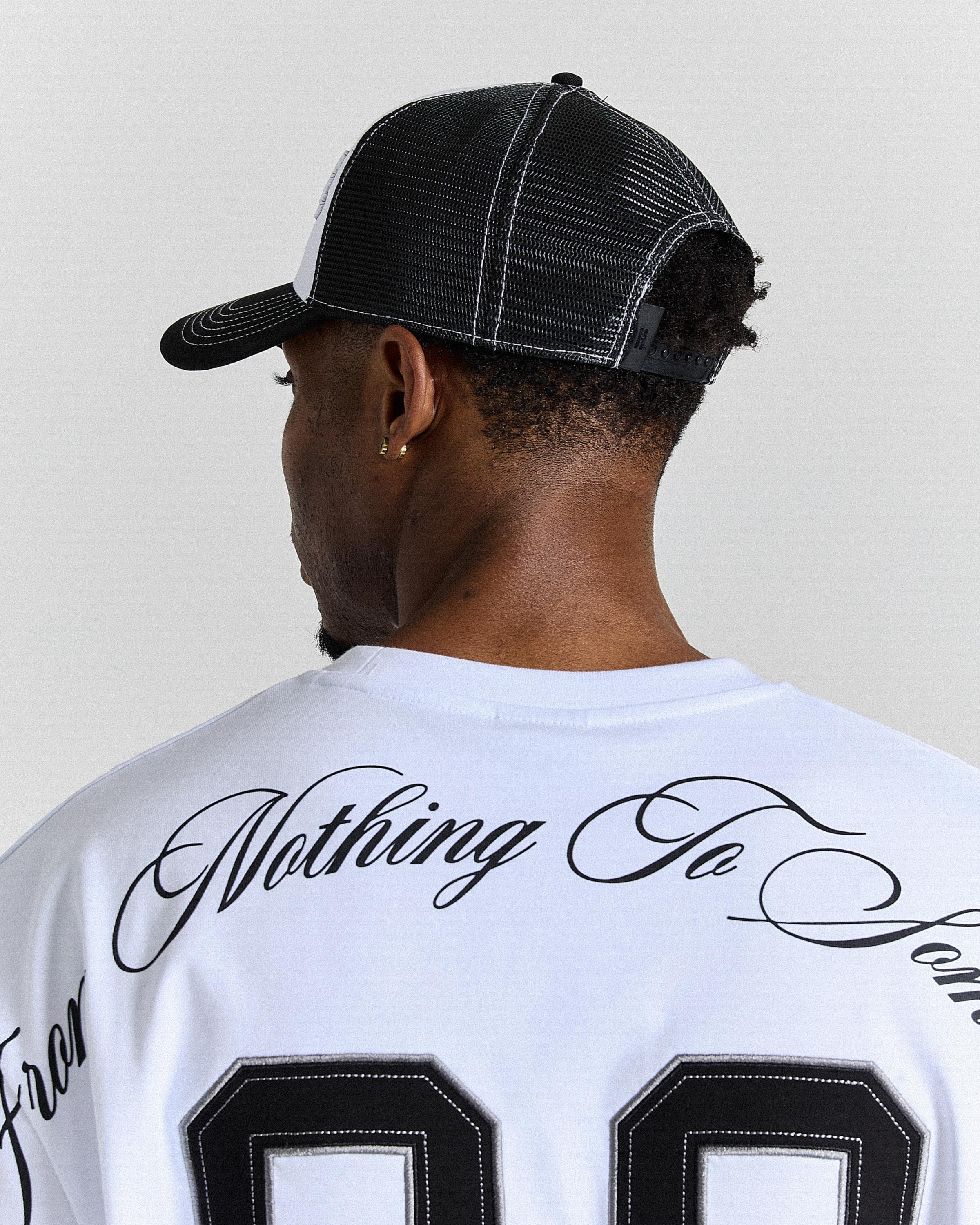 Fadez Trucker Cap - White/Black - Image 8