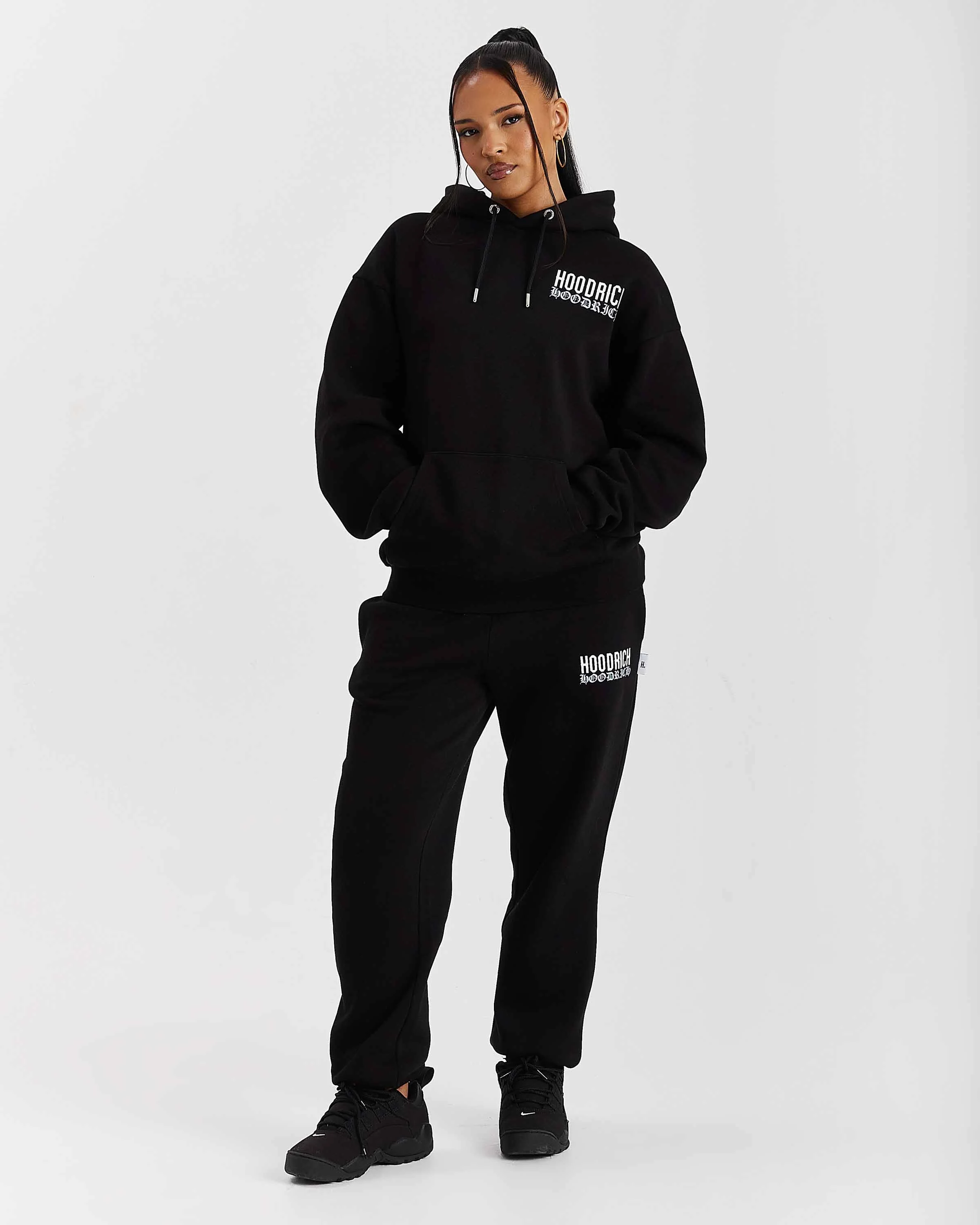 Flex Joggers - Black/White - Image 6