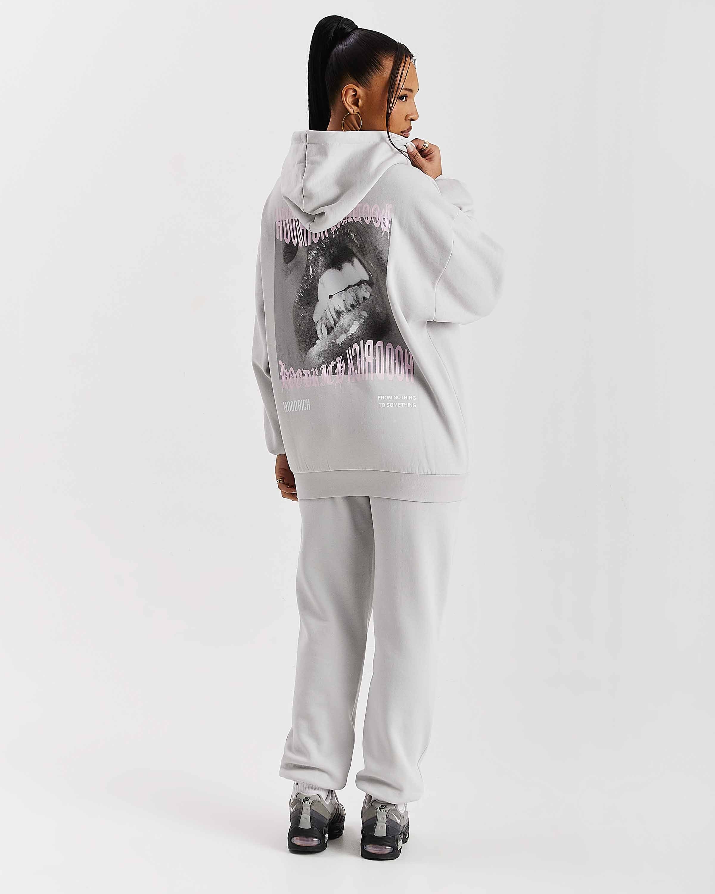 Flex Joggers - Grey/White/Pink - Image 3