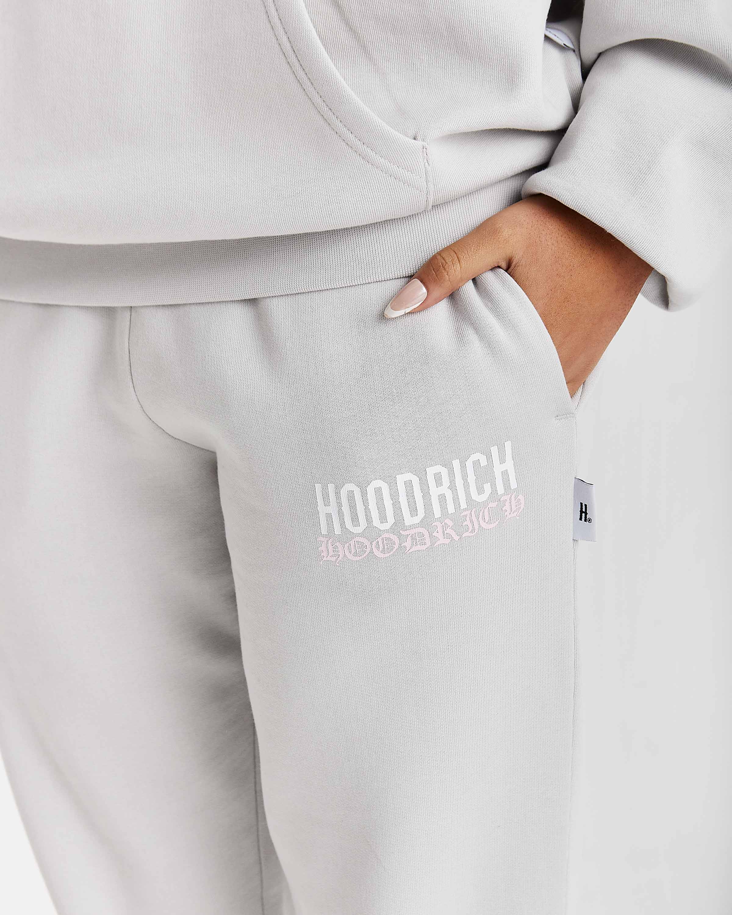 Flex Joggers - Grey/White/Pink - Image 4