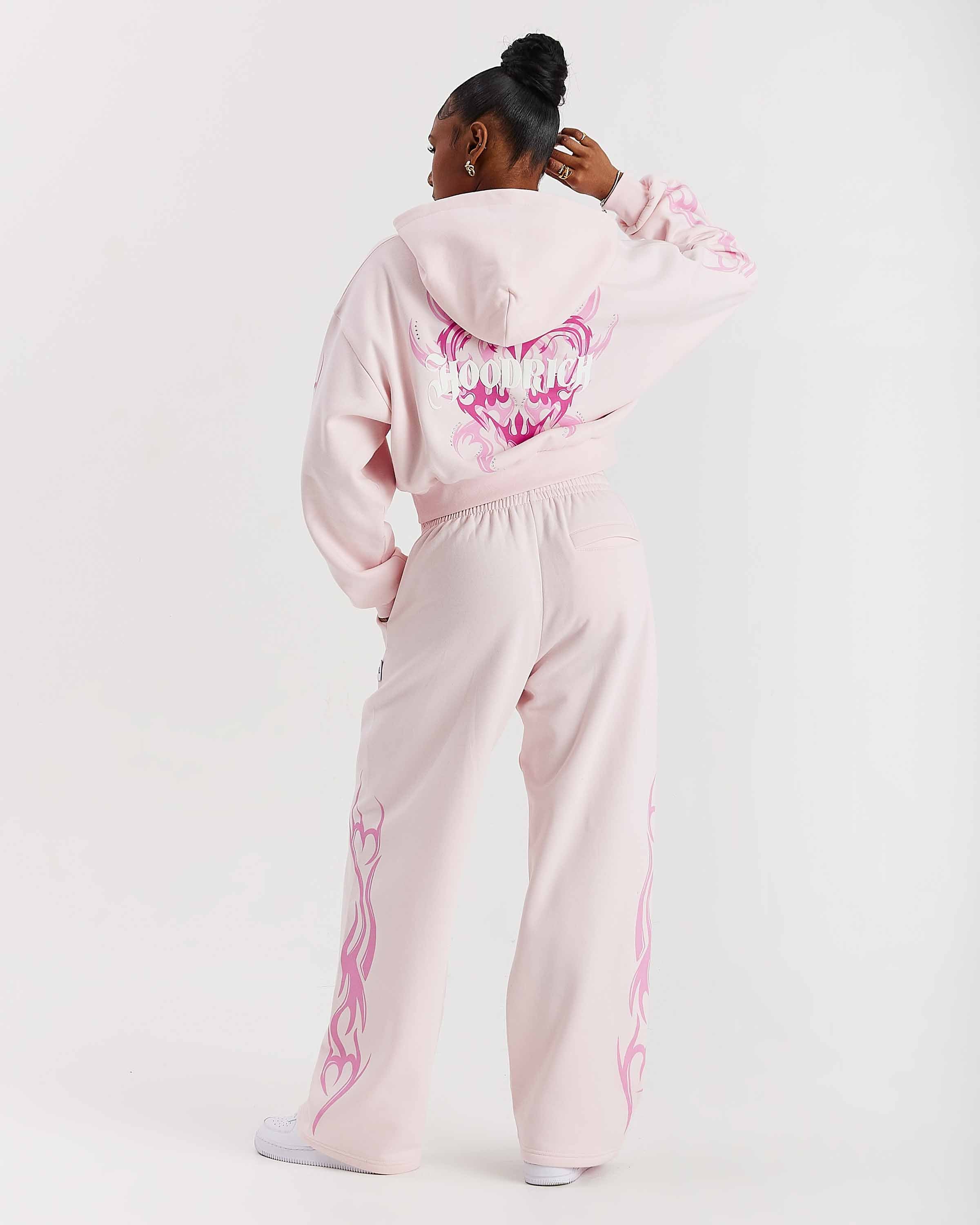 Flux Boxy Hoodie - Pink - Image 2