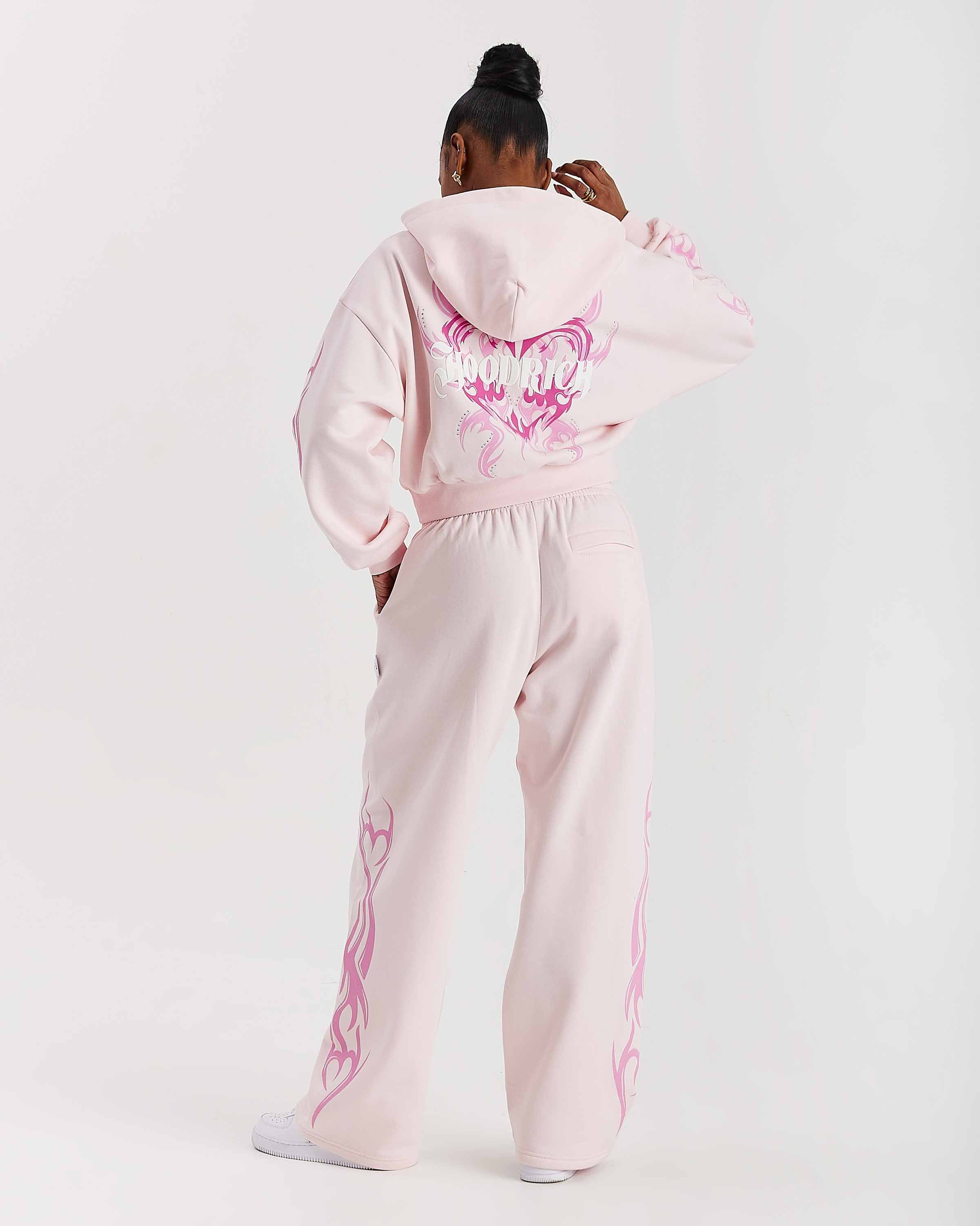 Flux Boxy Hoodie - Pink - Image 3