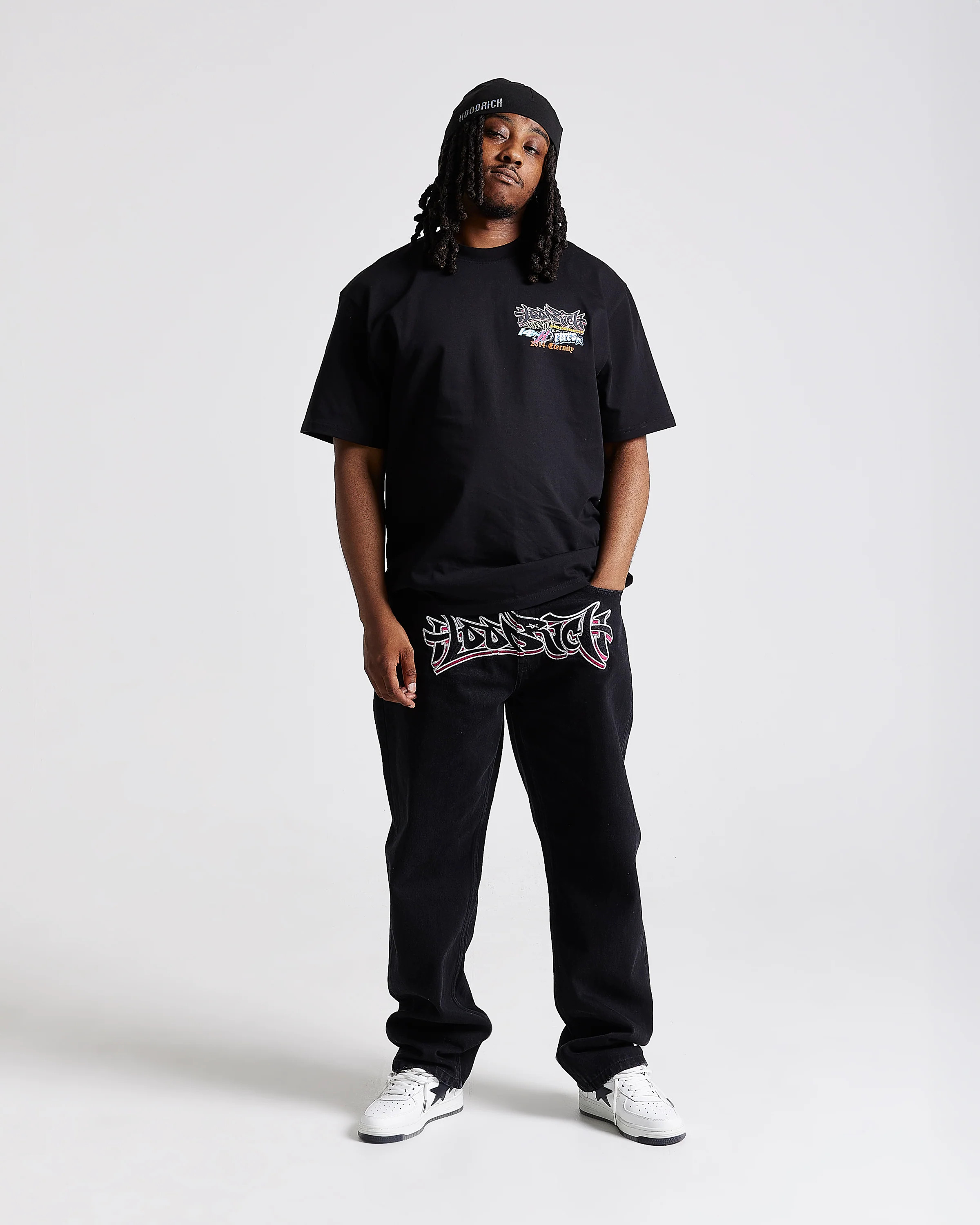 Graff Denim Jeans - Washed Black - Image 2