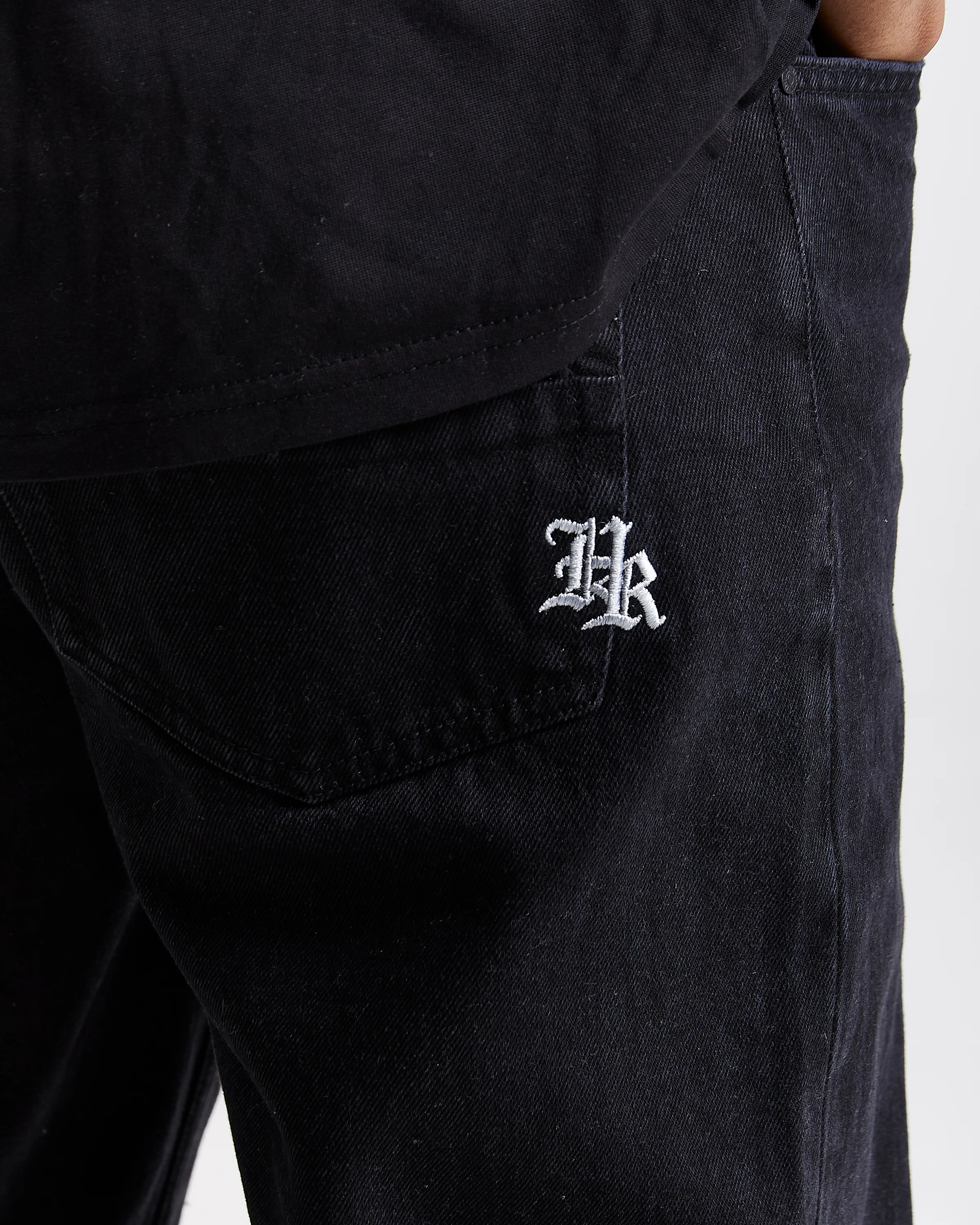 Graff Denim Jeans - Washed Black - Image 5