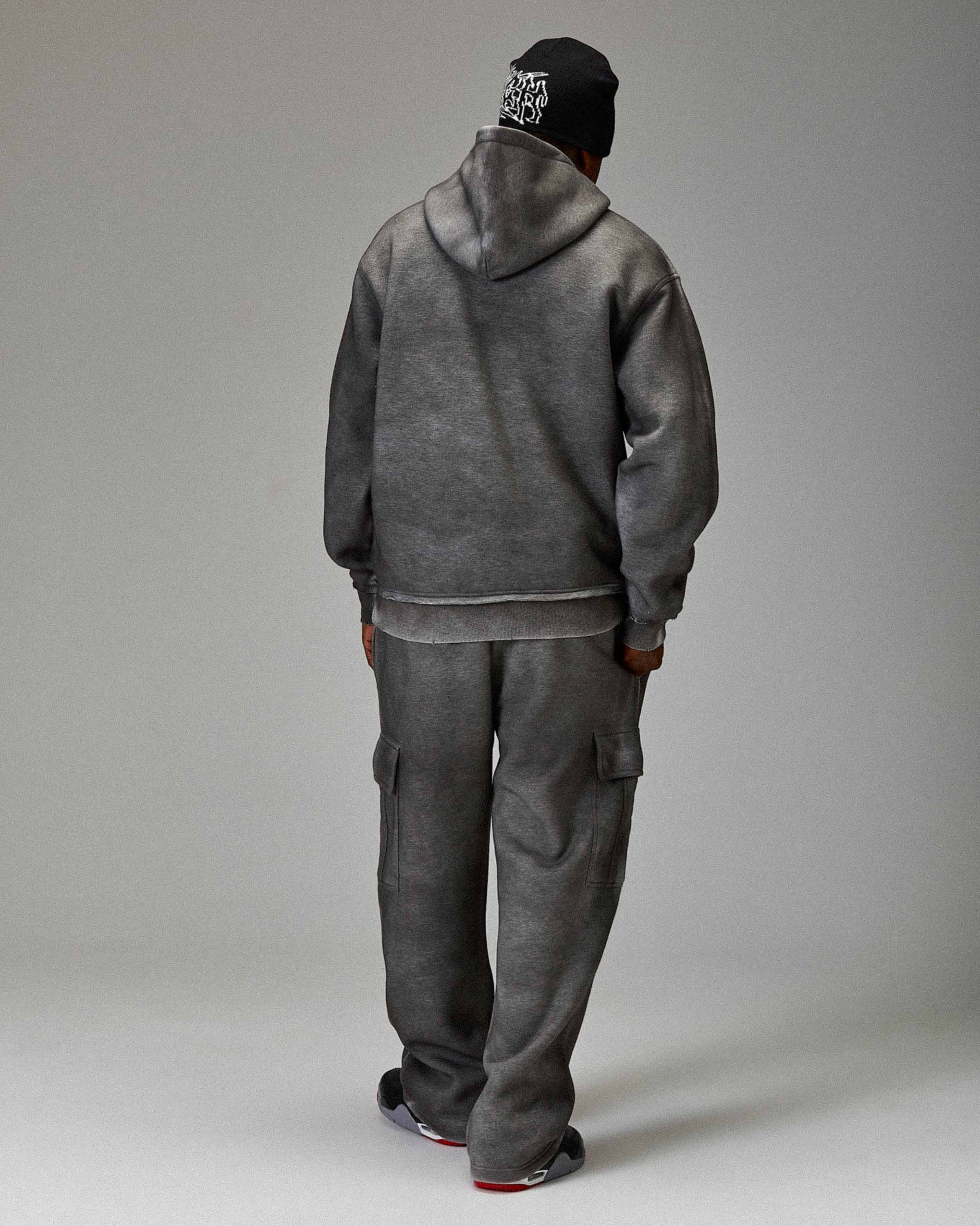 The Winner's Circle Hazy Oversized Hoodie - Grey - Image 3