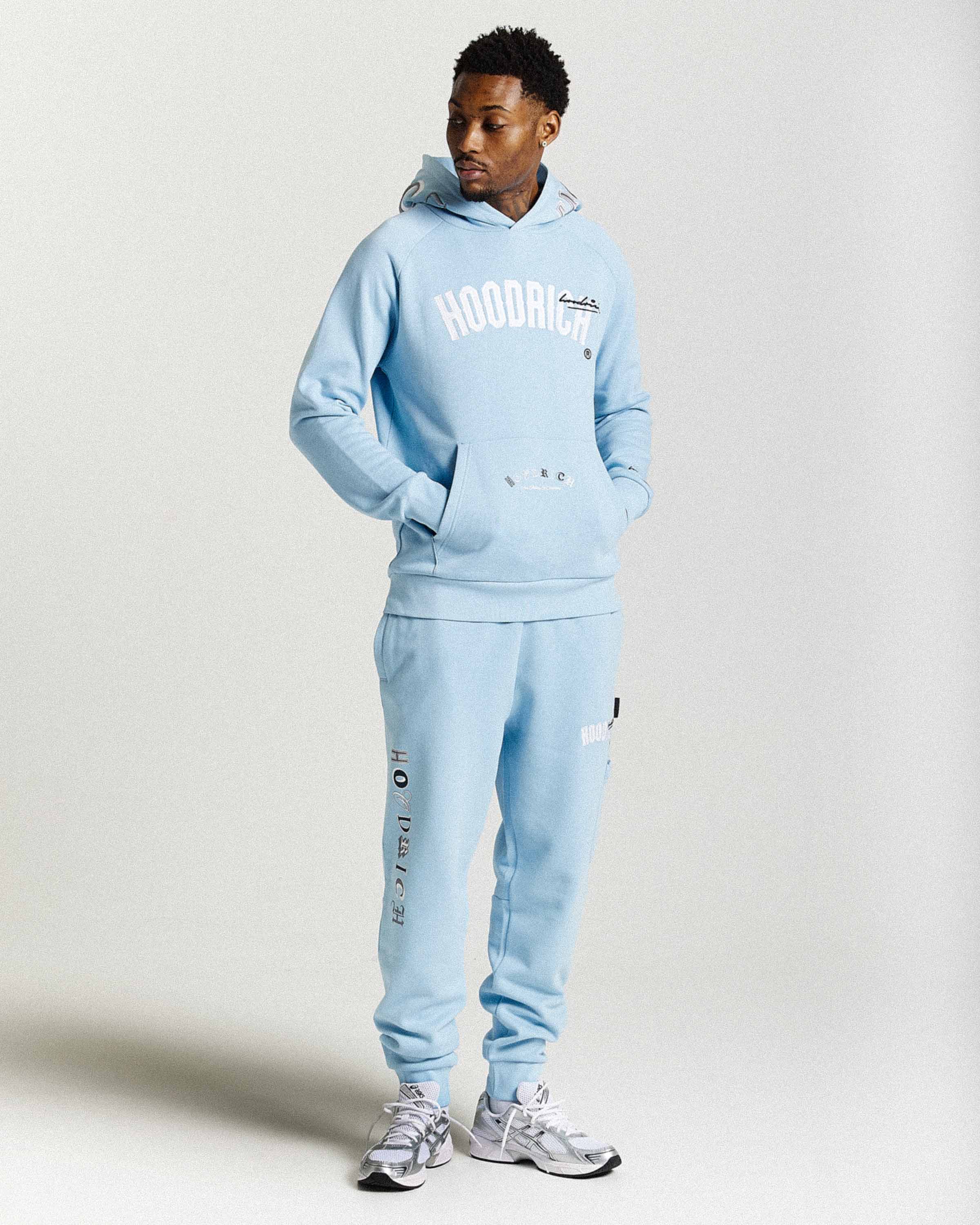 Heat Hoodie - Blue/White - Image 10