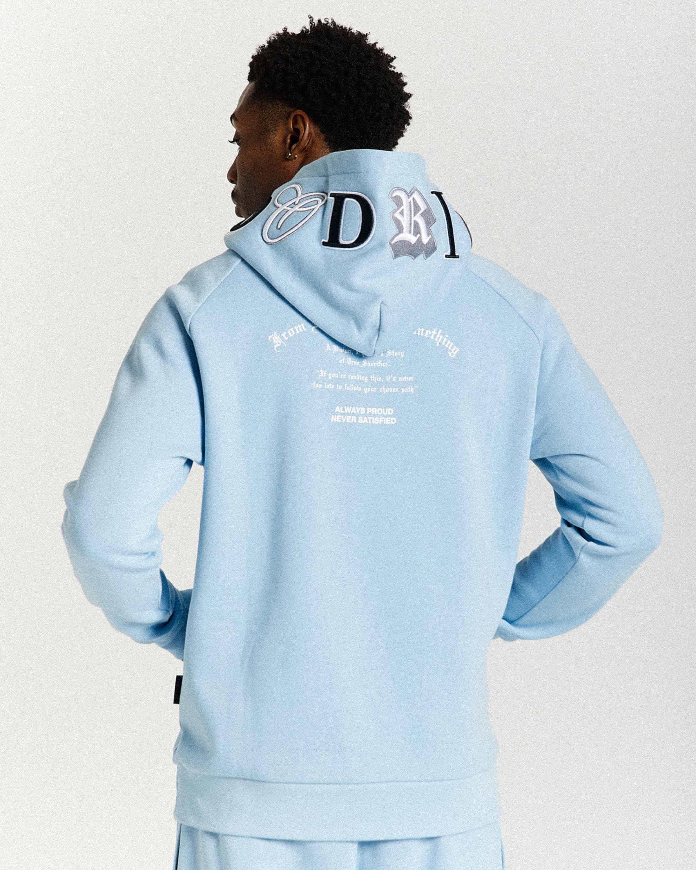 Heat Hoodie - Blue/White - Image 2