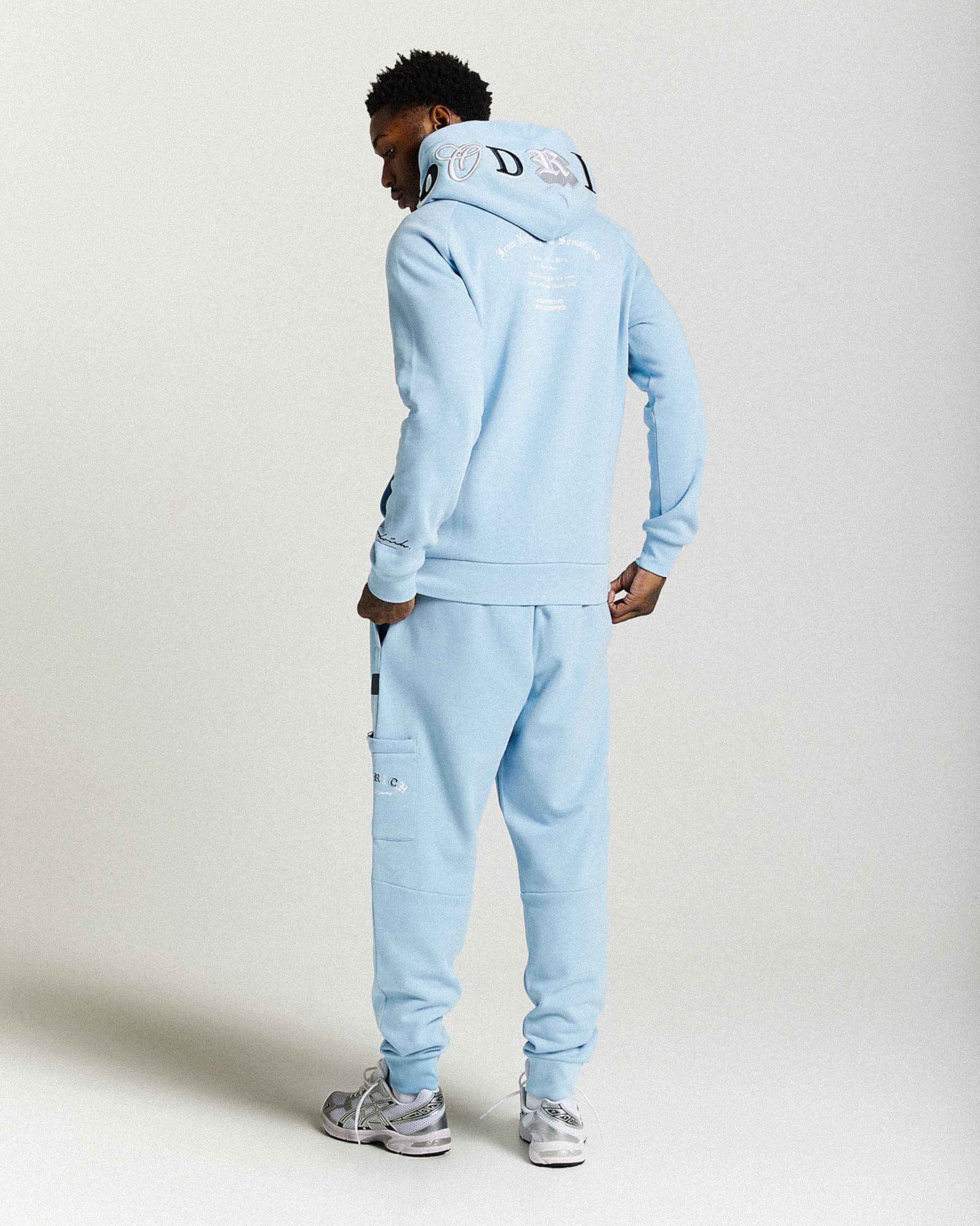 Heat Hoodie - Blue/White - Image 5