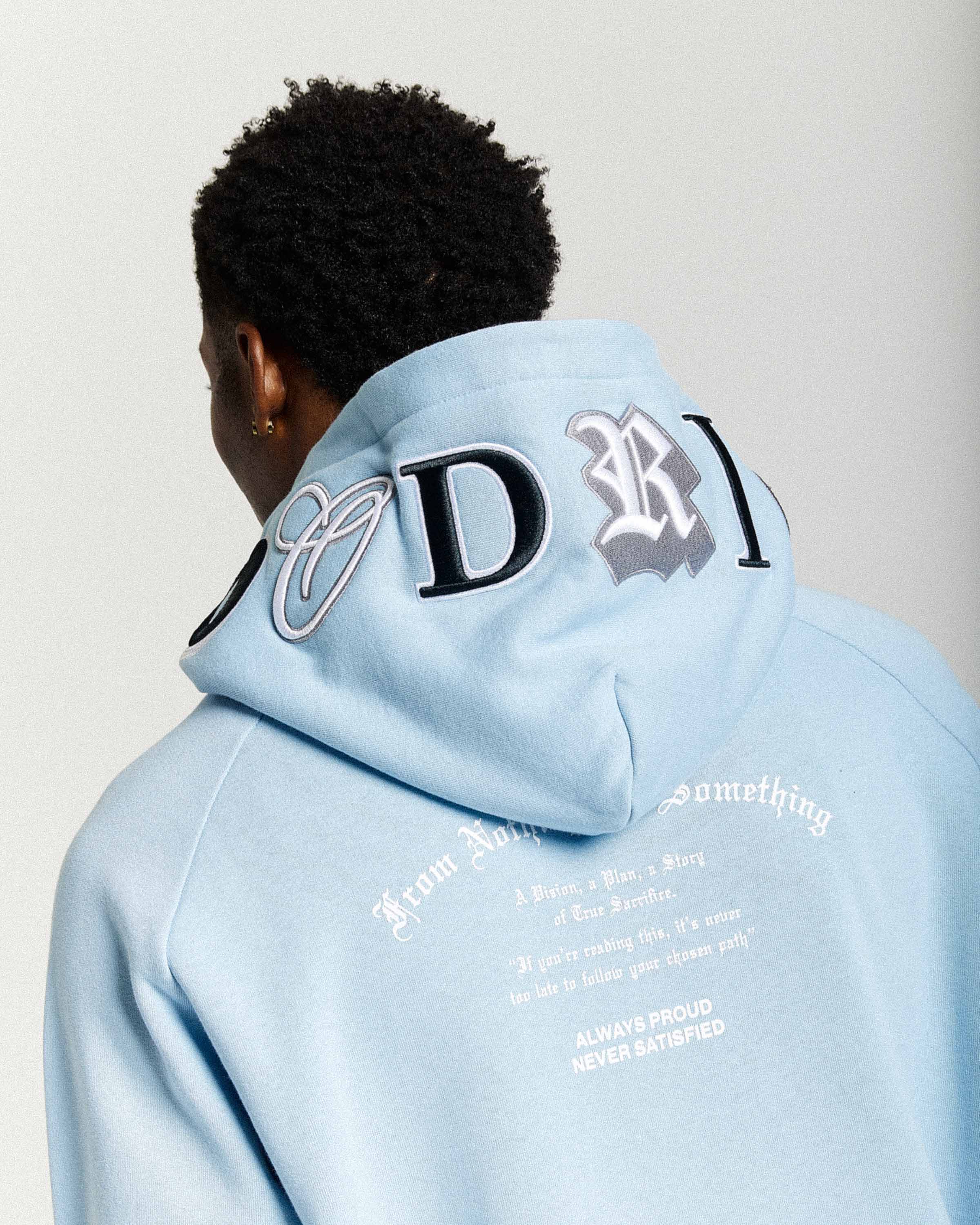 Heat Hoodie - Blue/White - Image 6