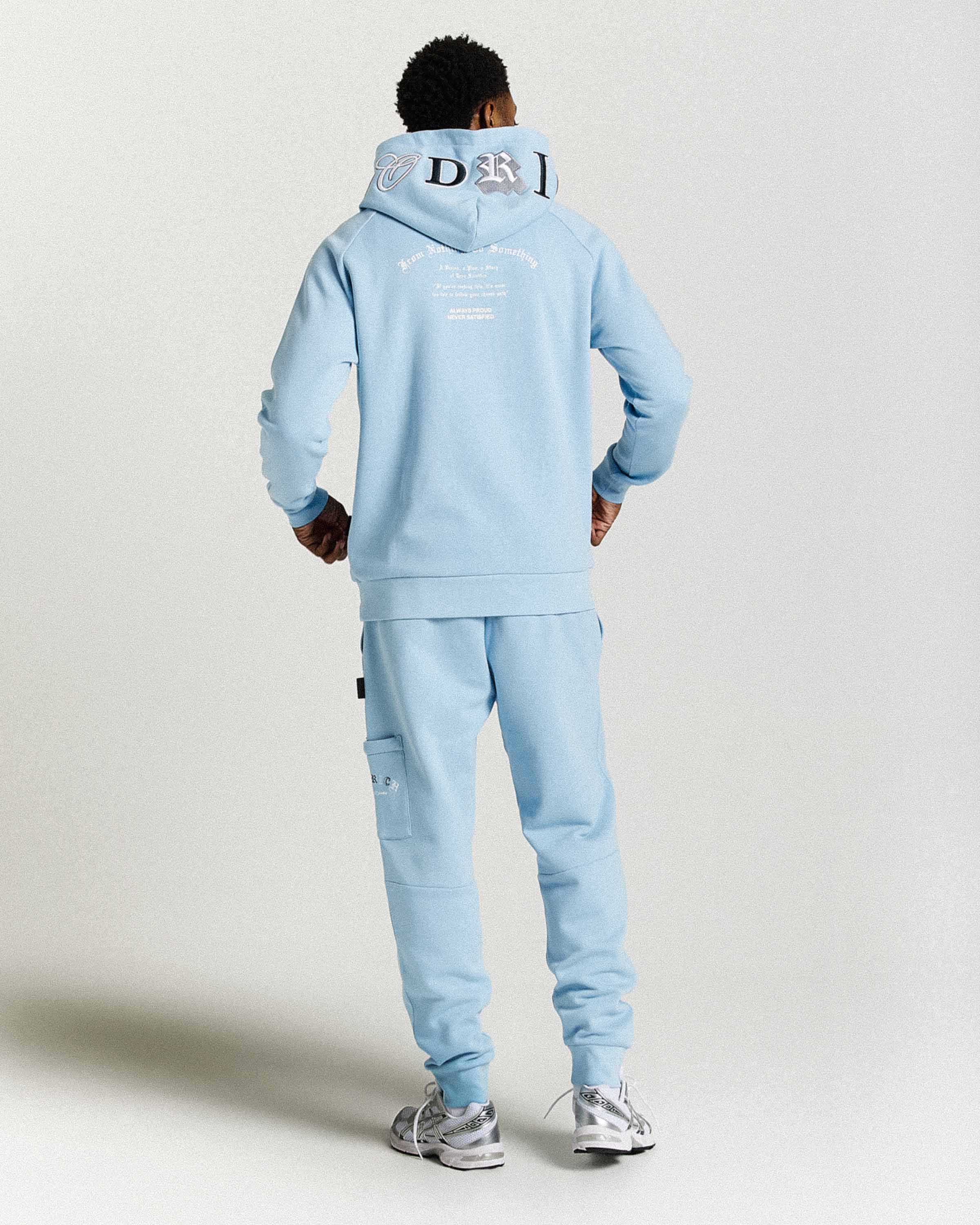 Heat Joggers - Blue/White - Image 4