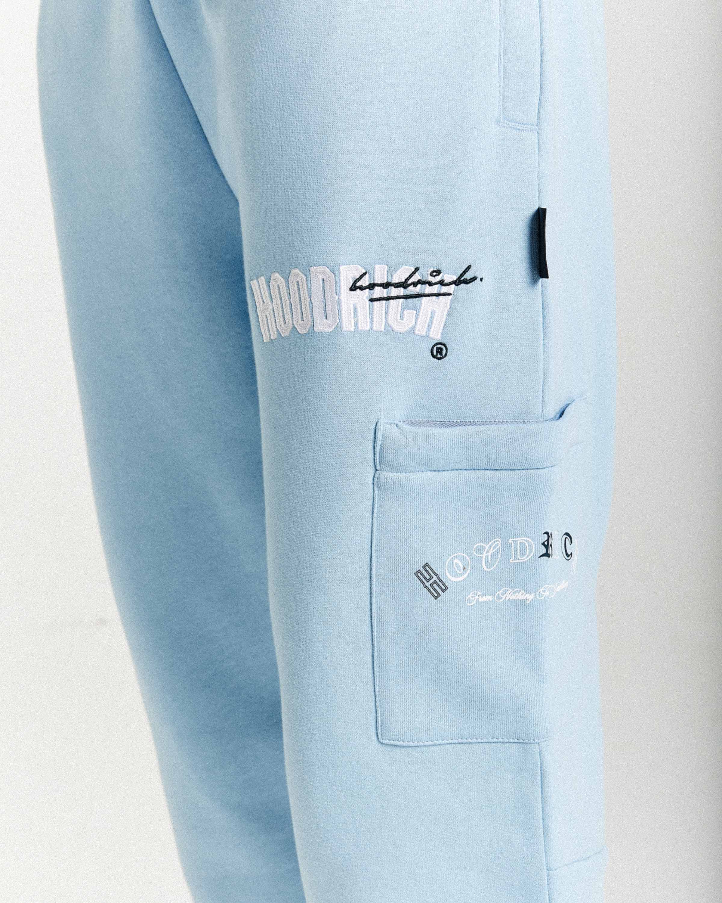 Heat Joggers - Blue/White - Image 6