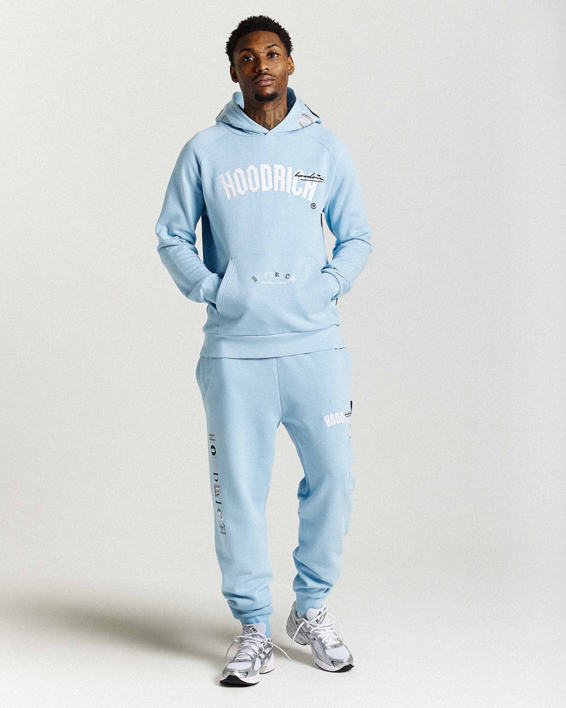Heat Joggers - Blue/White - Image 9