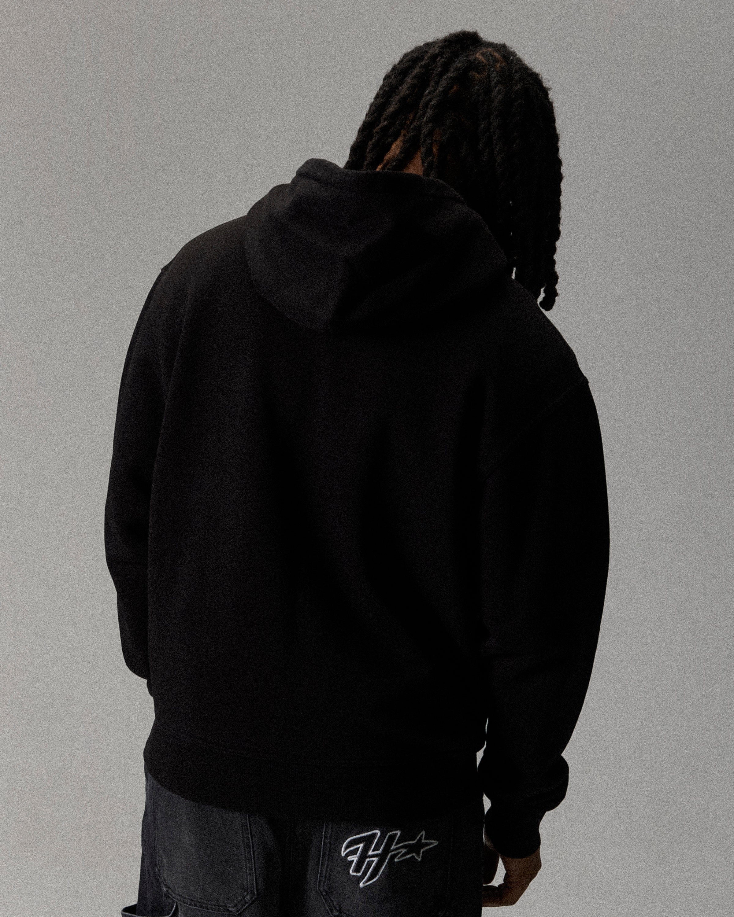 Heritage Boyz N The Hood Hoodie - Black/Grey - Image 4