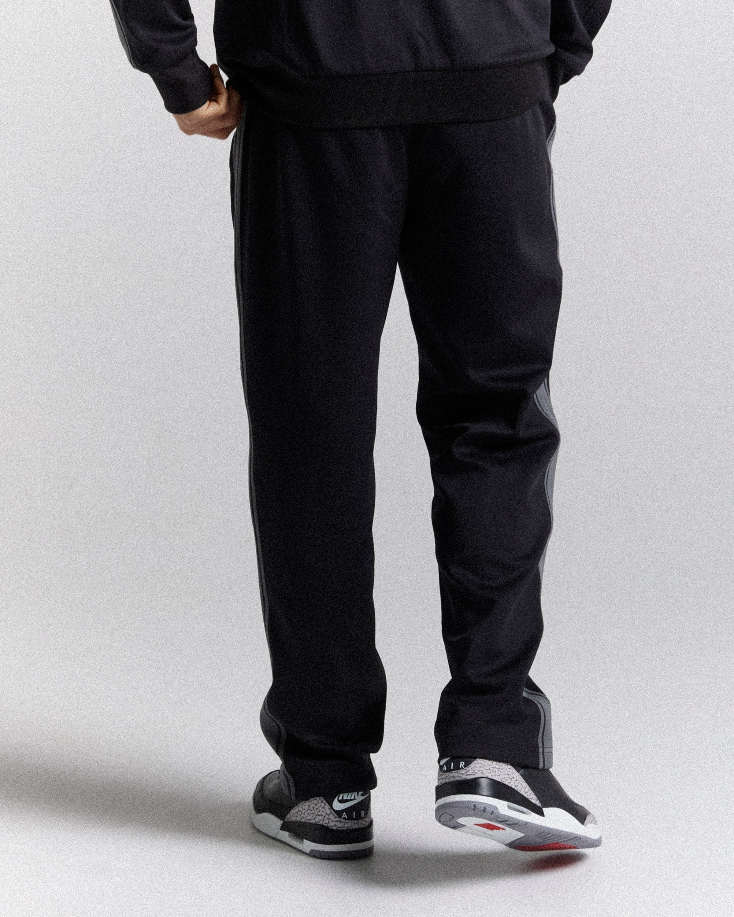 Ignite Track Pant - Black/White/Grey - Image 8
