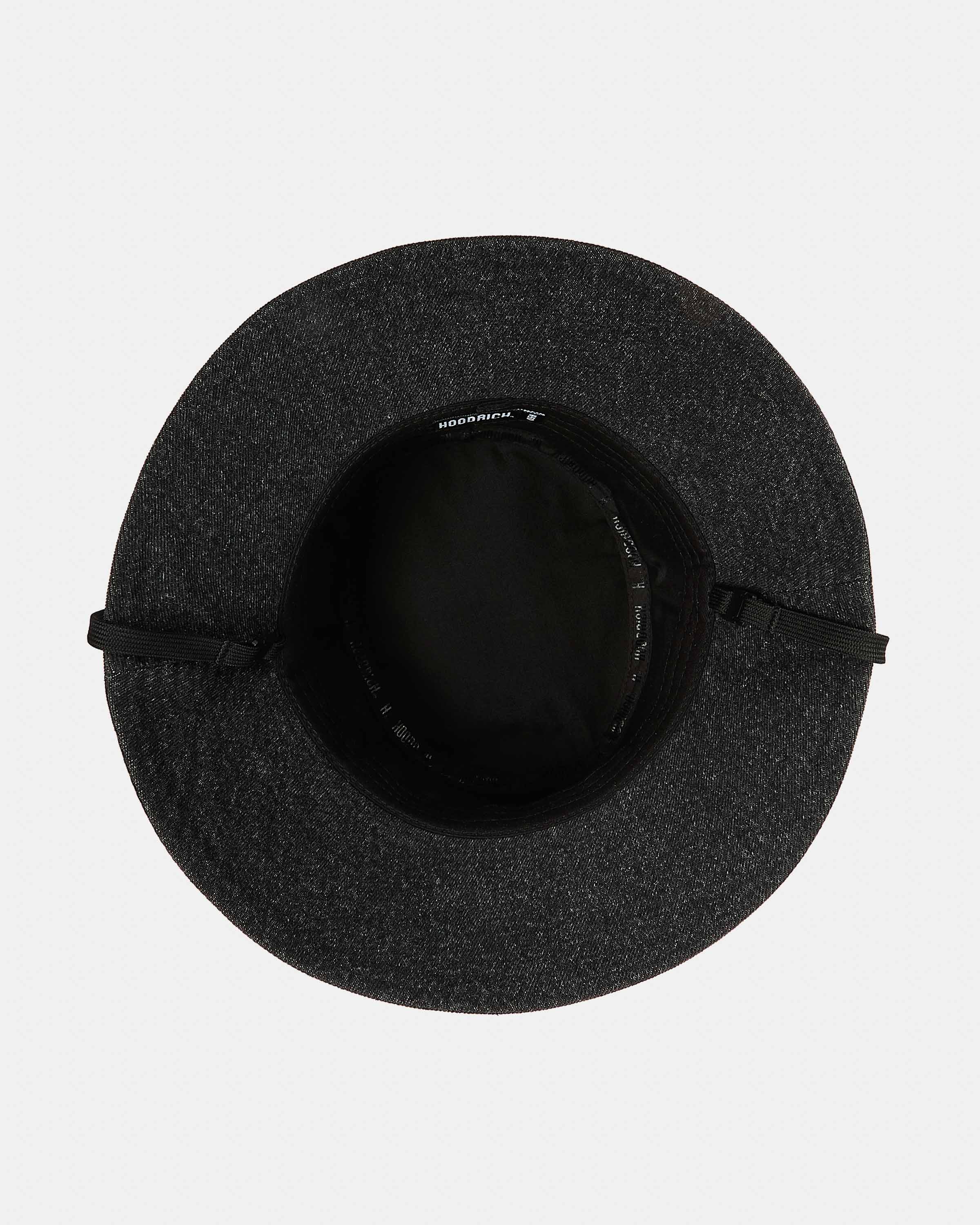 Inkline Denim Bucket Hat - Black - Image 3