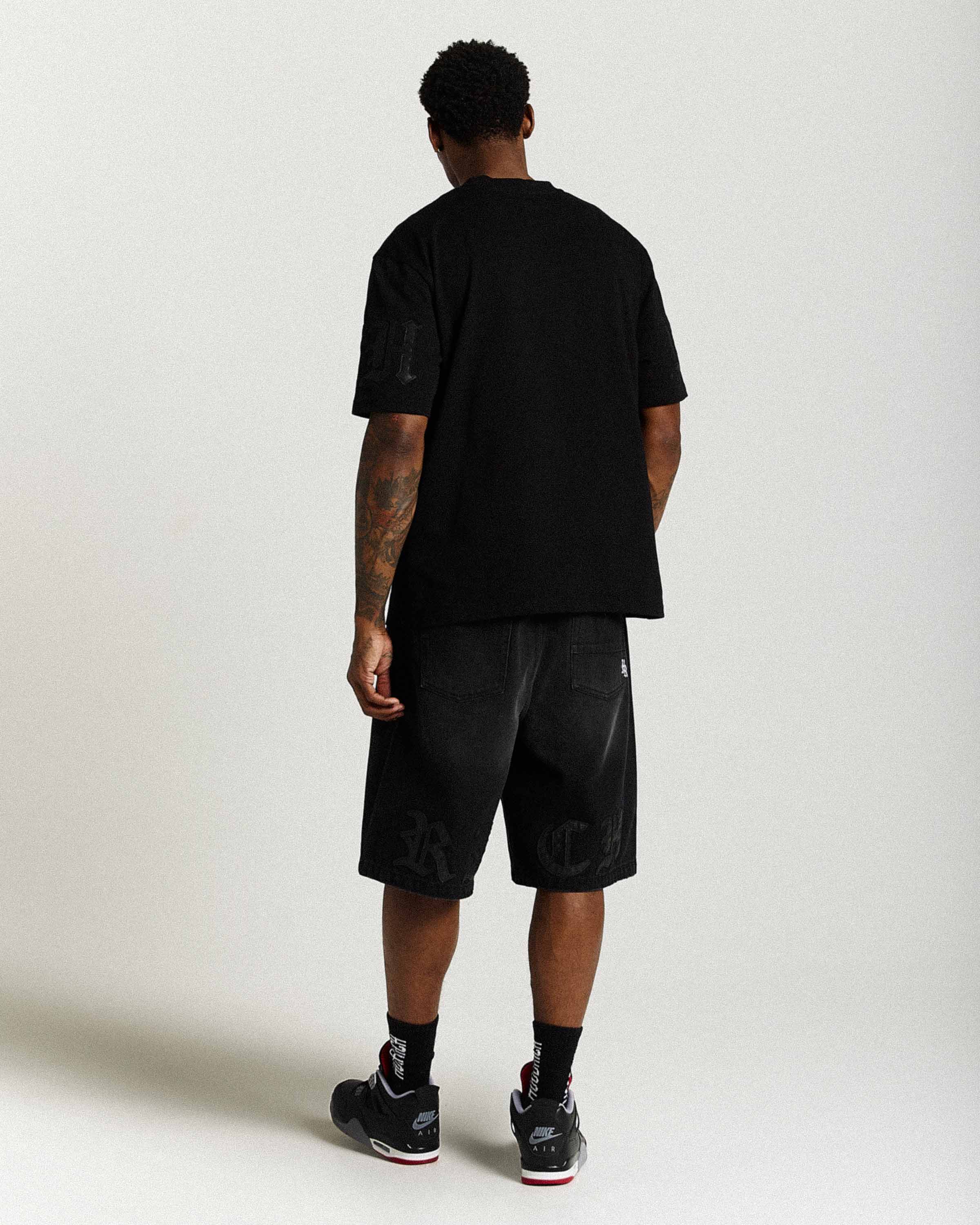 Inkline Denim Jort - Black Wash - Image 3