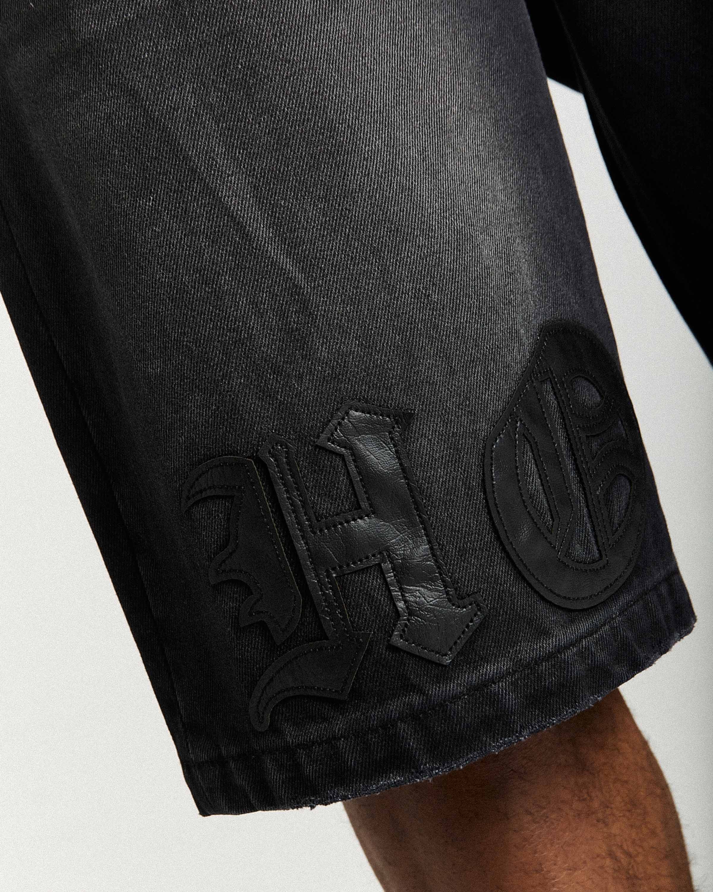 Inkline Denim Jort - Black Wash - Image 4