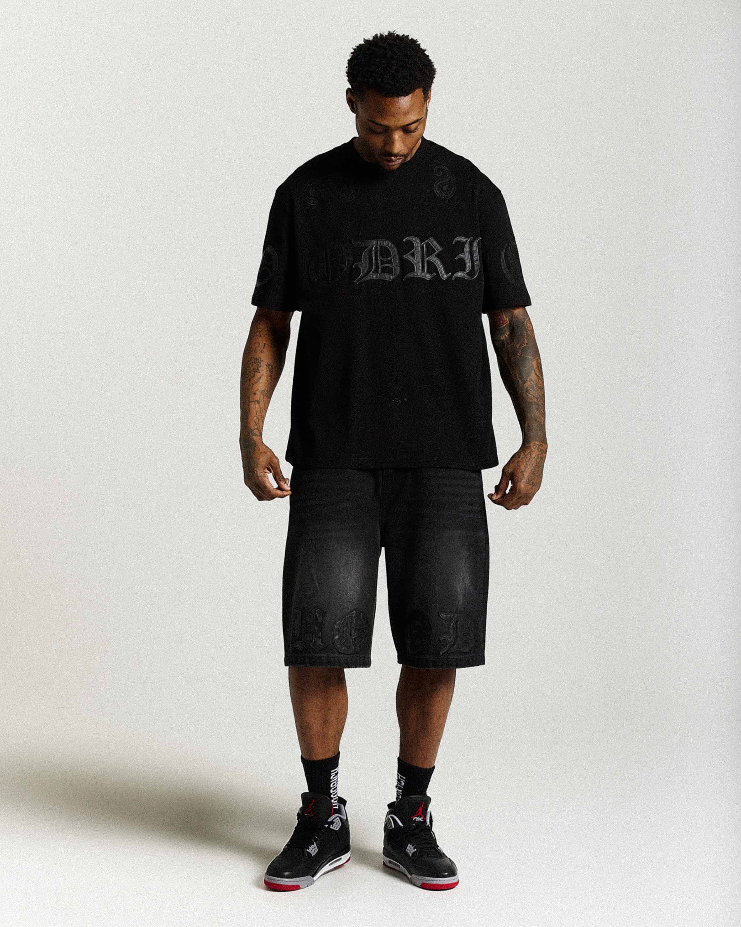 Inkline Denim Jort - Black Wash - Image 8