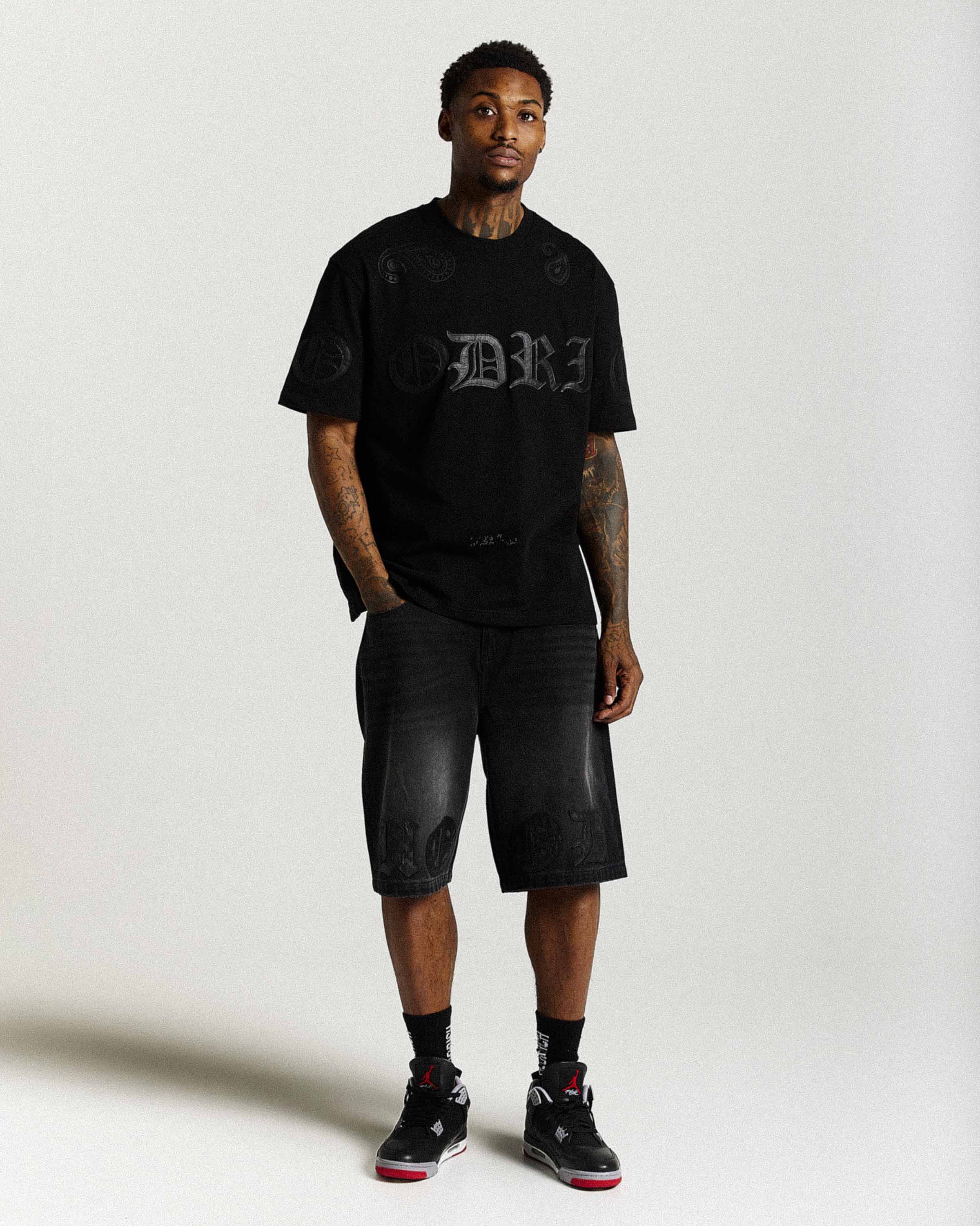 Inkline Denim Jort - Black Wash - Image 9