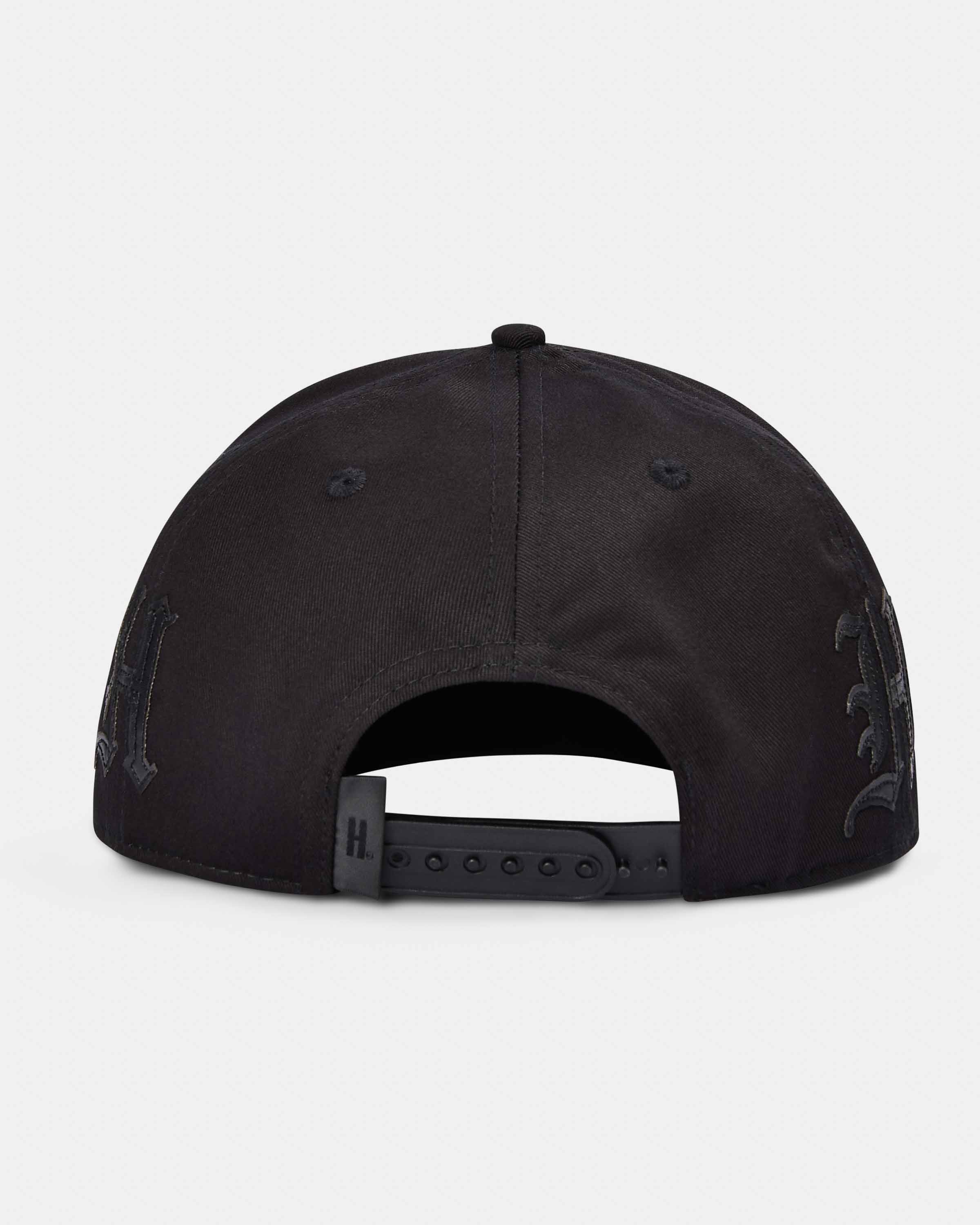 Inkline Snapback Cap - Black - Image 11