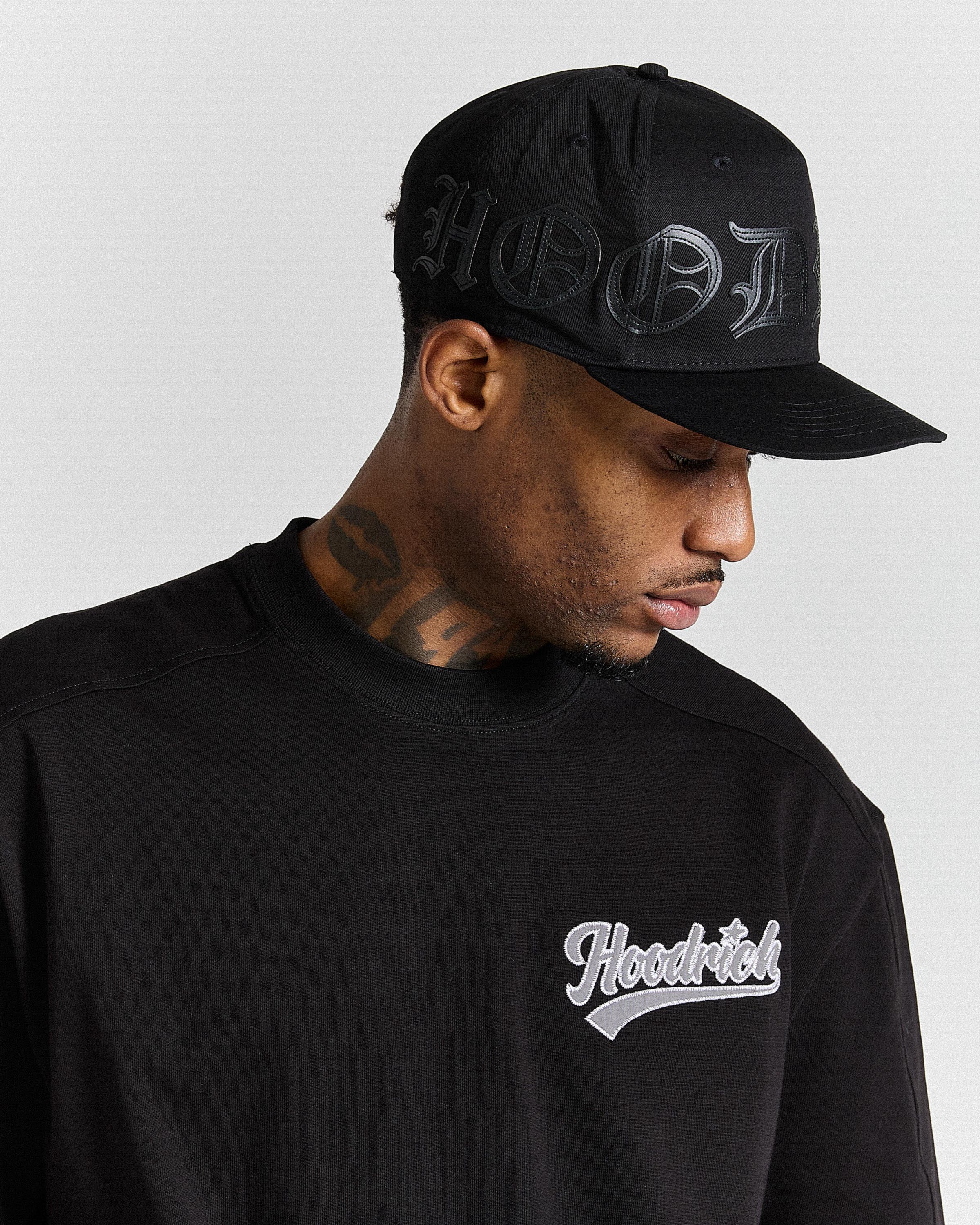 Inkline Snapback Cap - Black - Image 12