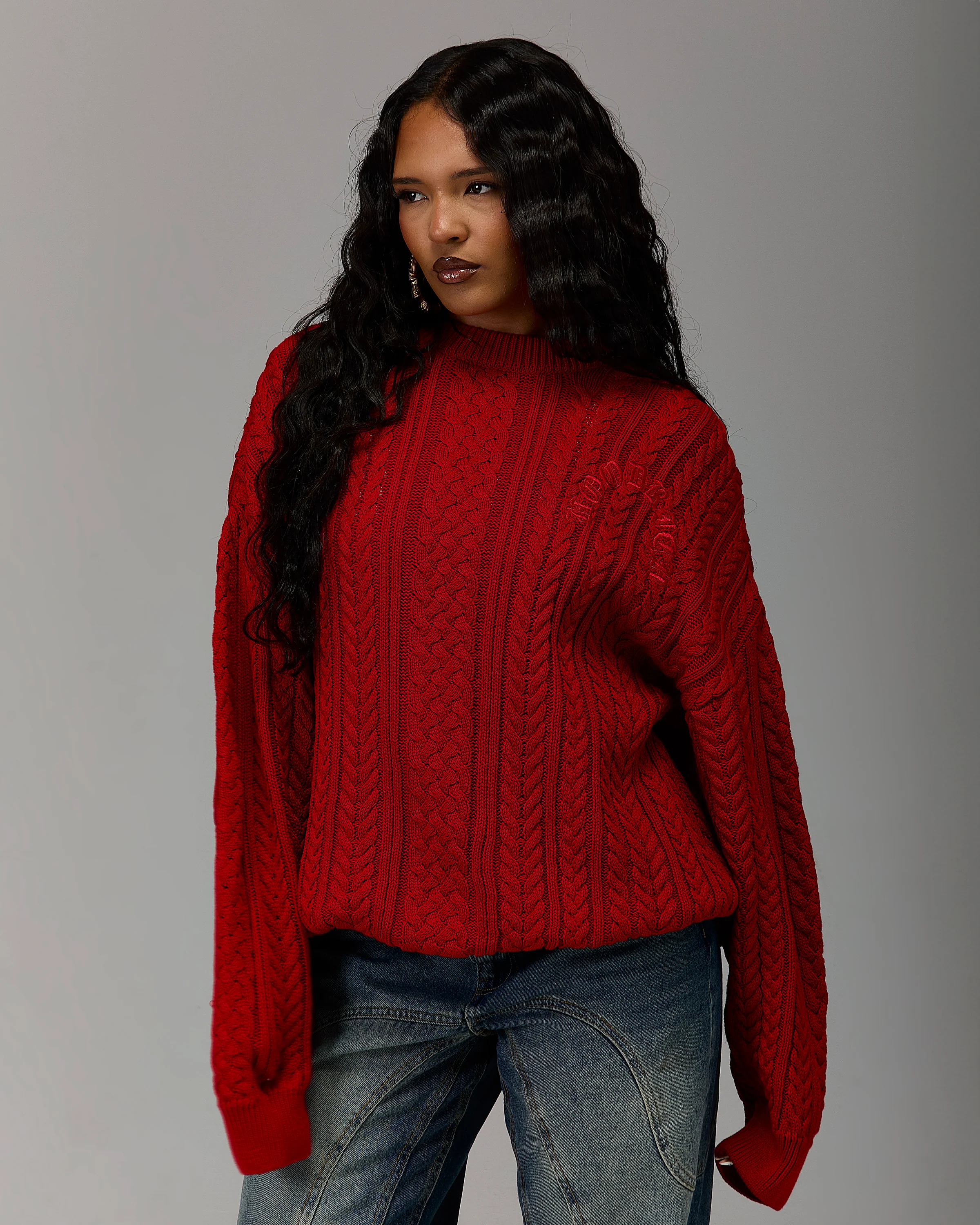 The Winner's Circle Knitwear Sweater - Fiery Red - Image 16