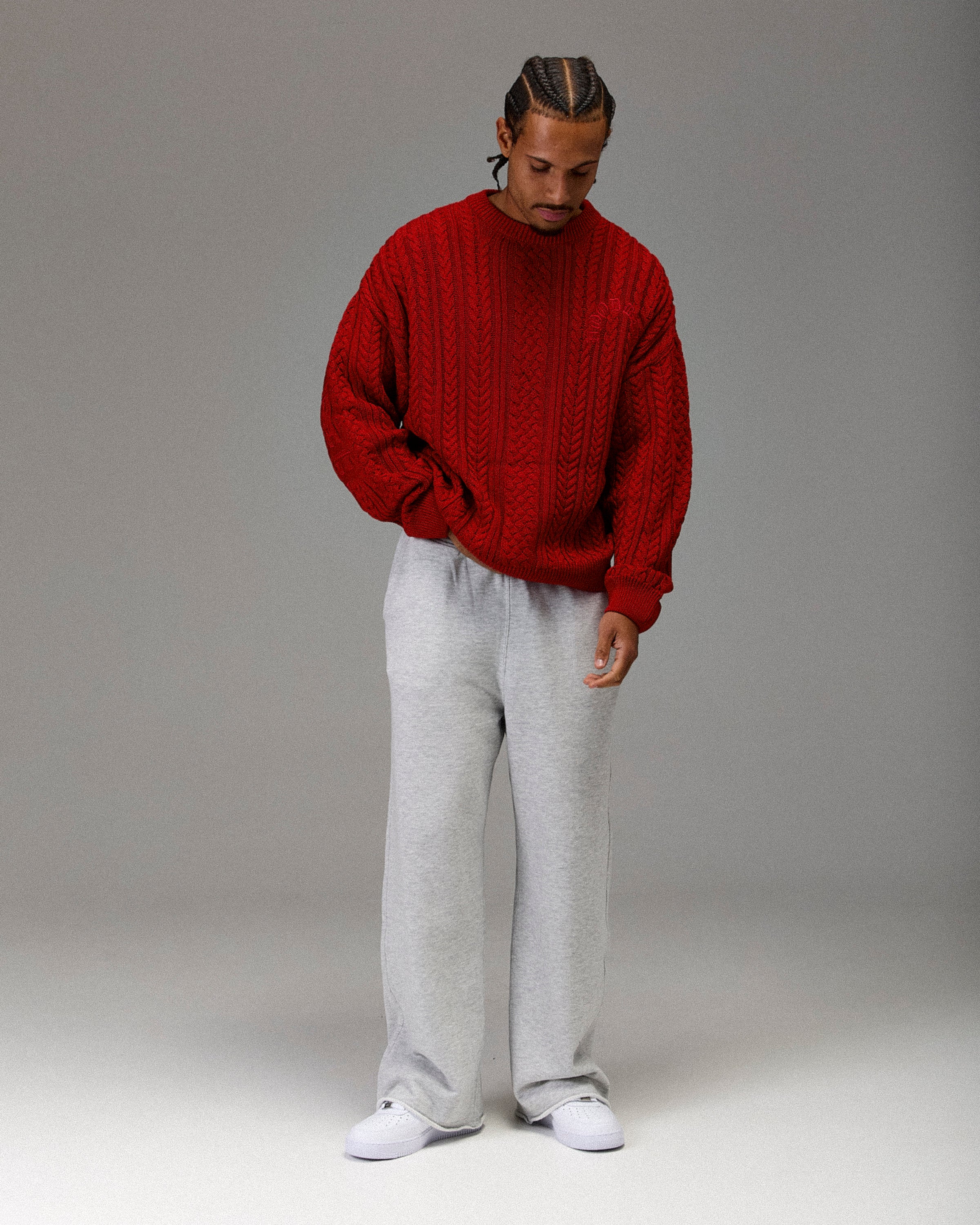 The Winner's Circle Knitwear Sweater - Fiery Red - Image 8