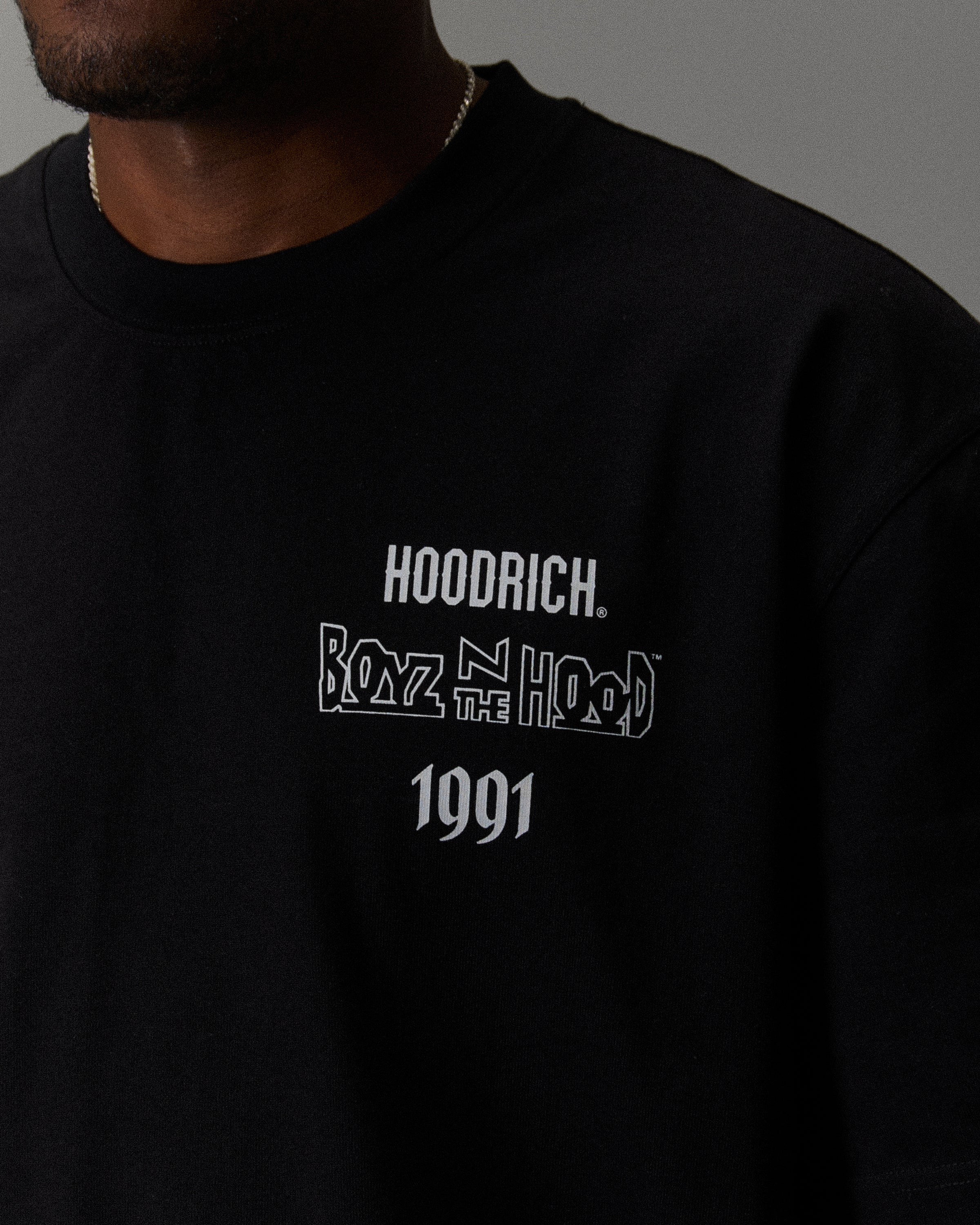Legend Boyz N The Hood T-Shirt - Black/Grey - Image 3