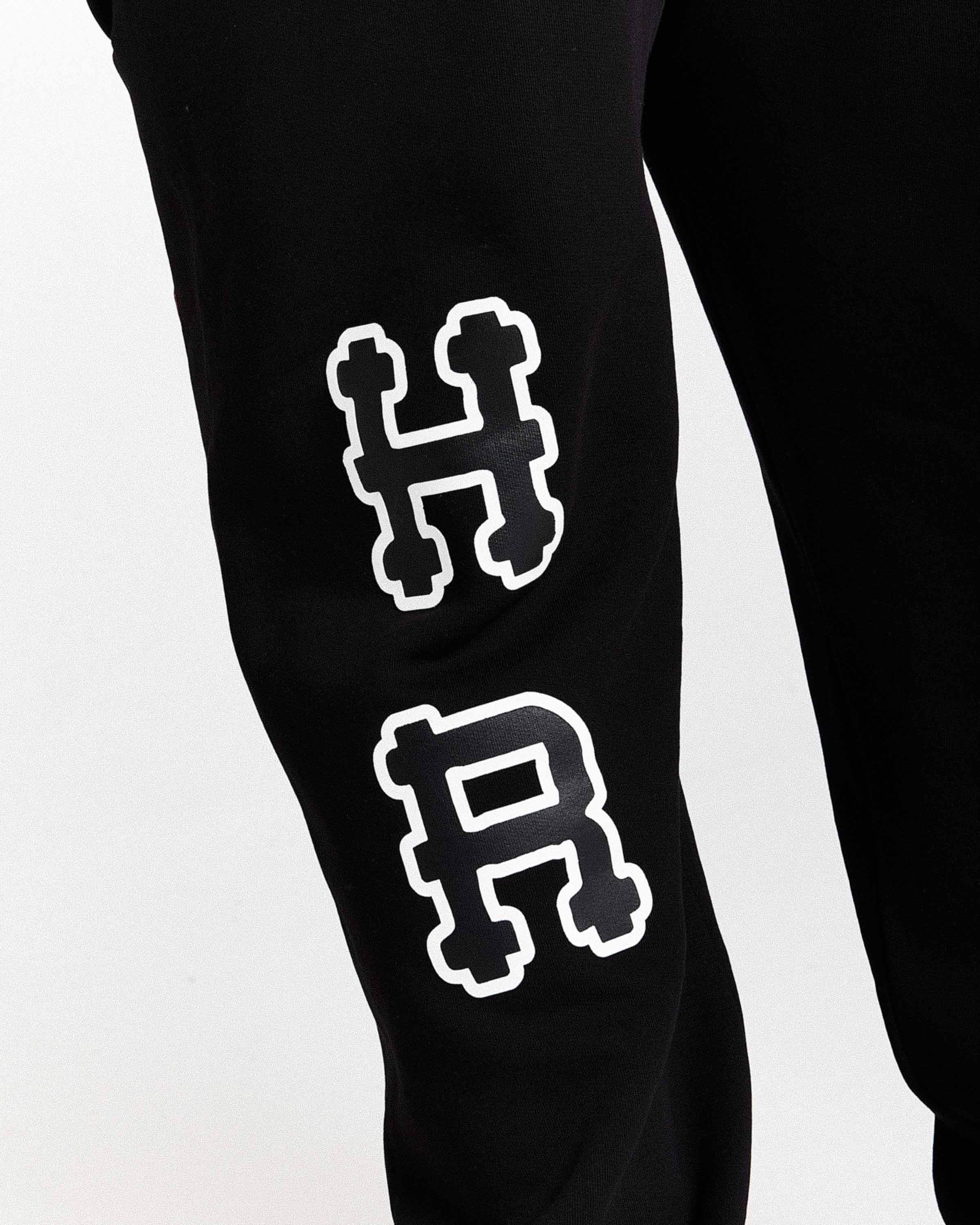 Loony Oversized Joggers - Black/White - Image 6