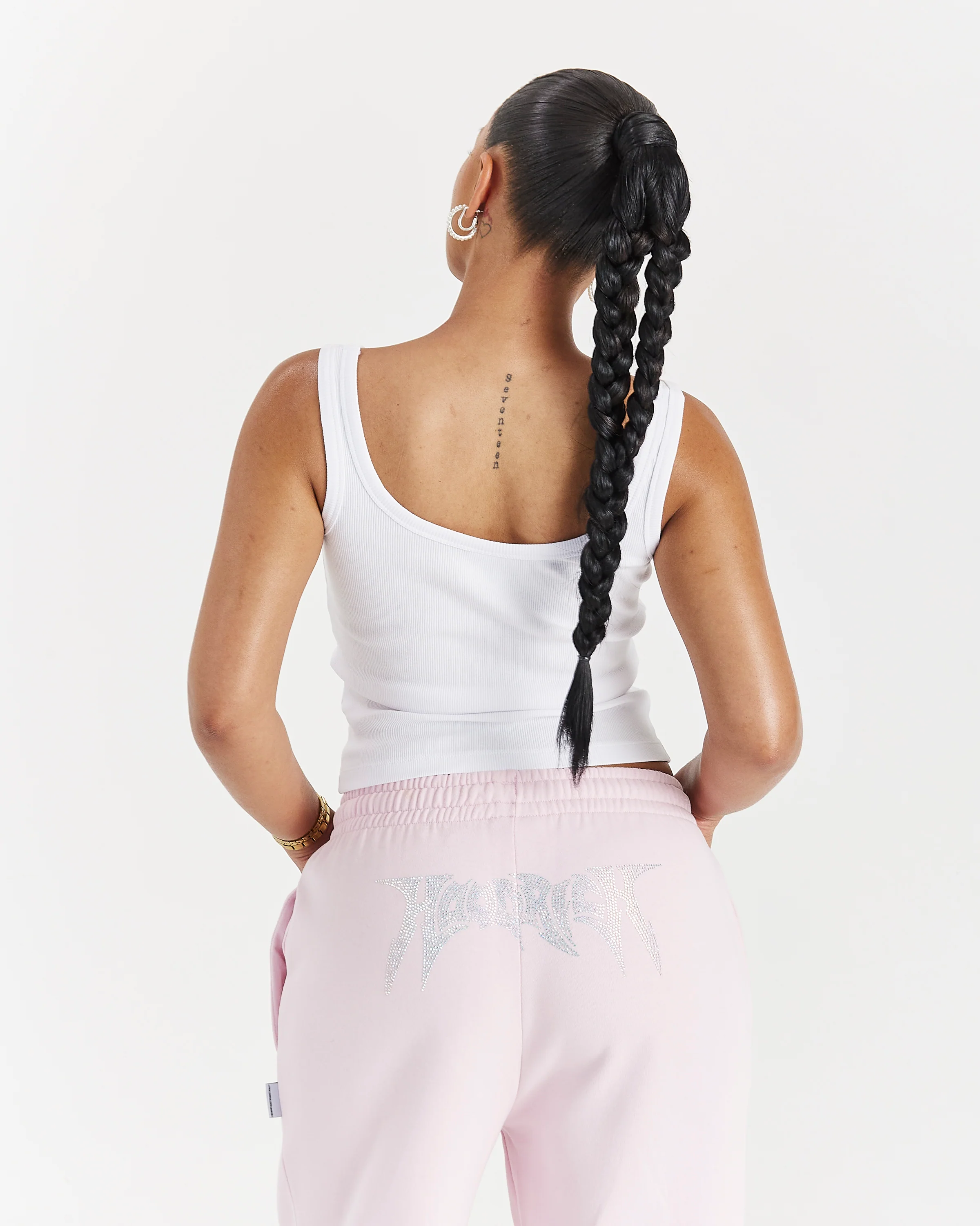Lustre Vest - White/Rhinestone - Image 8