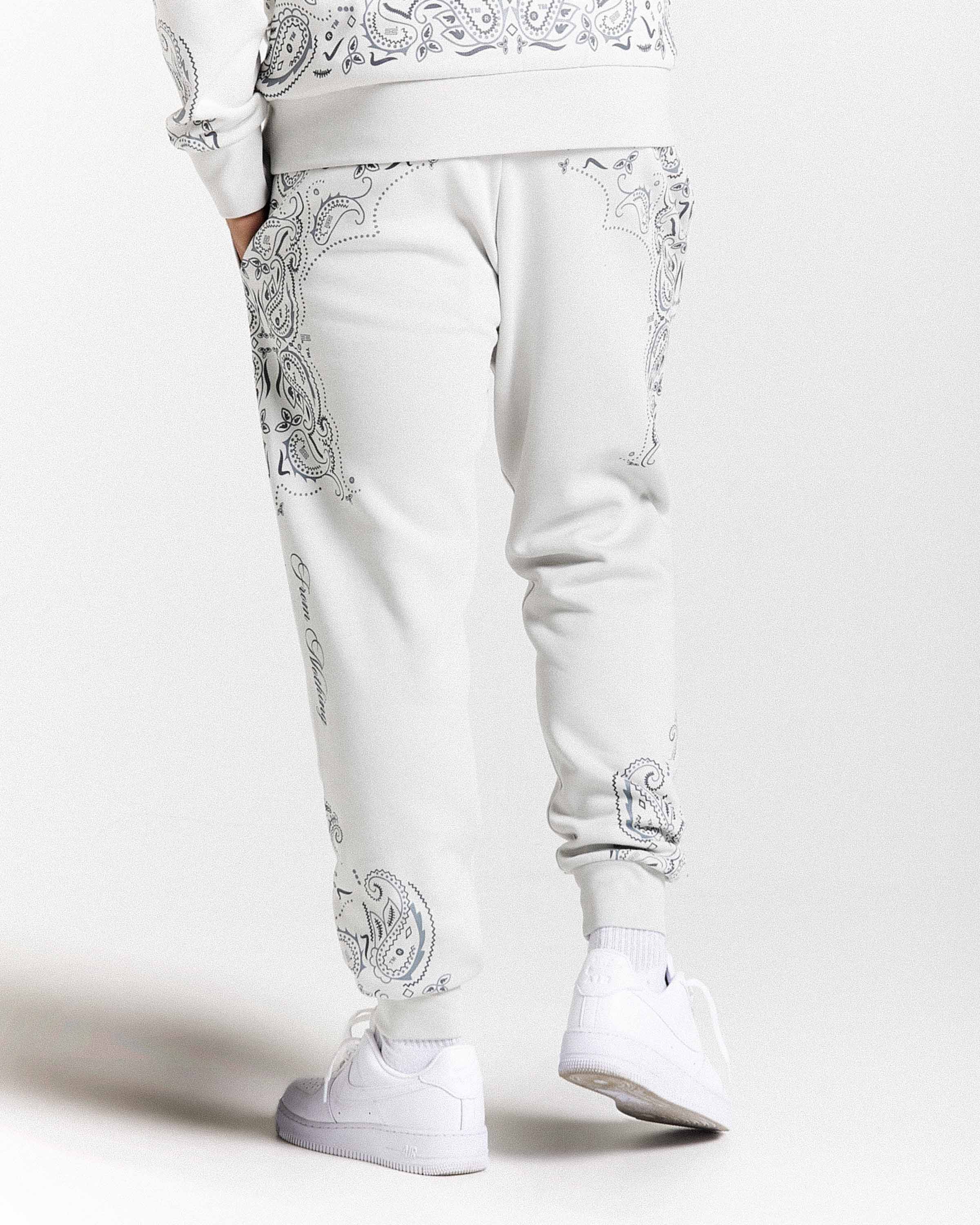 Motif Joggers - Light Grey/Black - Image 2